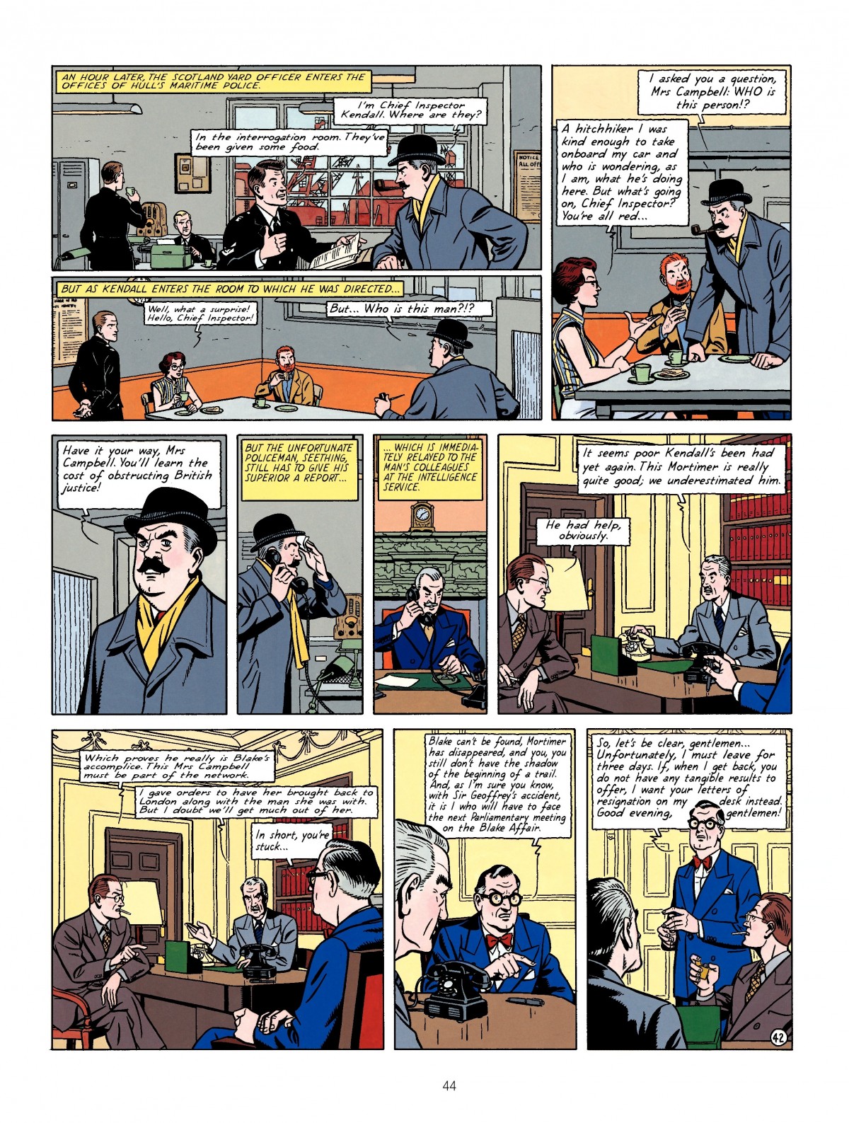 Read online Blake & Mortimer comic -  Issue #4 - 46