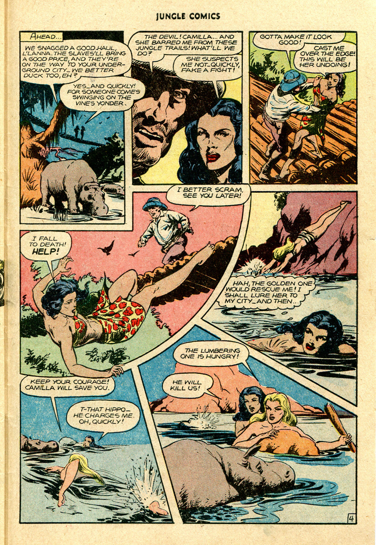 Read online Jungle Comics comic -  Issue #86 - 46