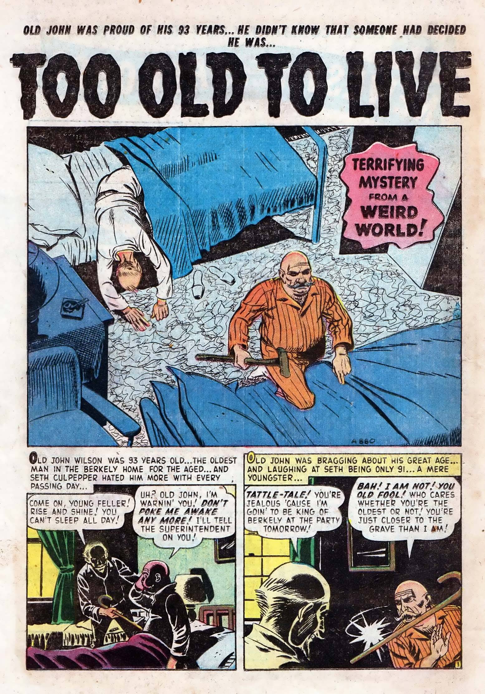 Read online Adventures into Weird Worlds comic -  Issue #10 - 17