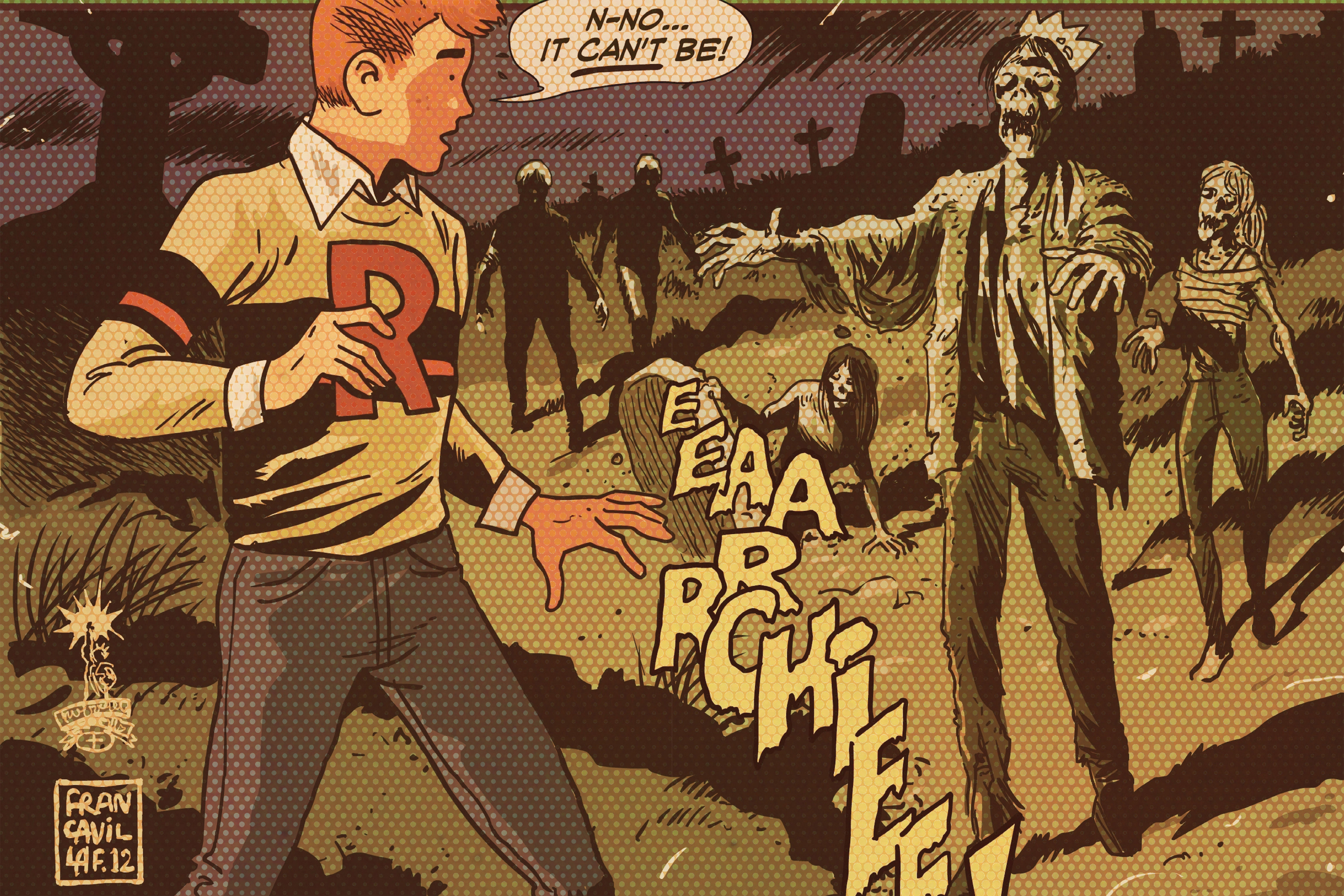 Read online The Archie Art of Francesco Francavilla comic -  Issue # TPB 1 - 2