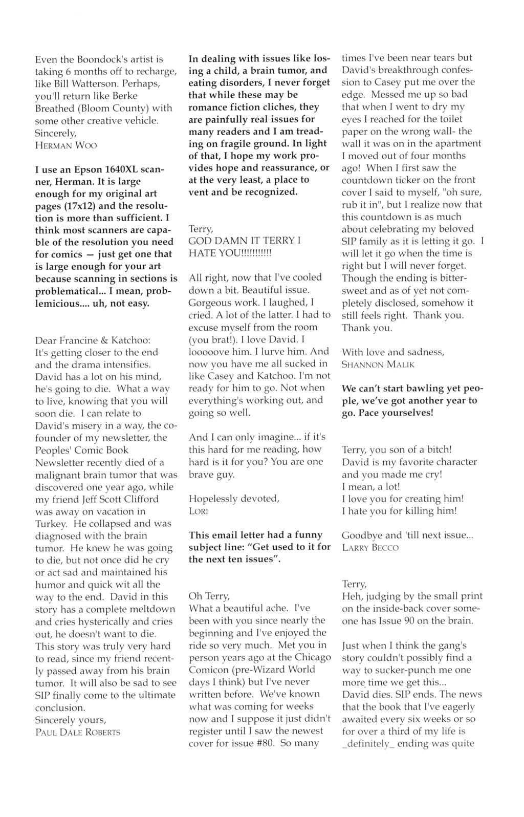 Read online Strangers in Paradise comic -  Issue #81 - 23