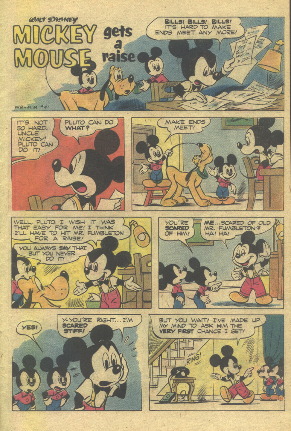 Read online Walt Disney's Mickey Mouse comic -  Issue #212 - 27