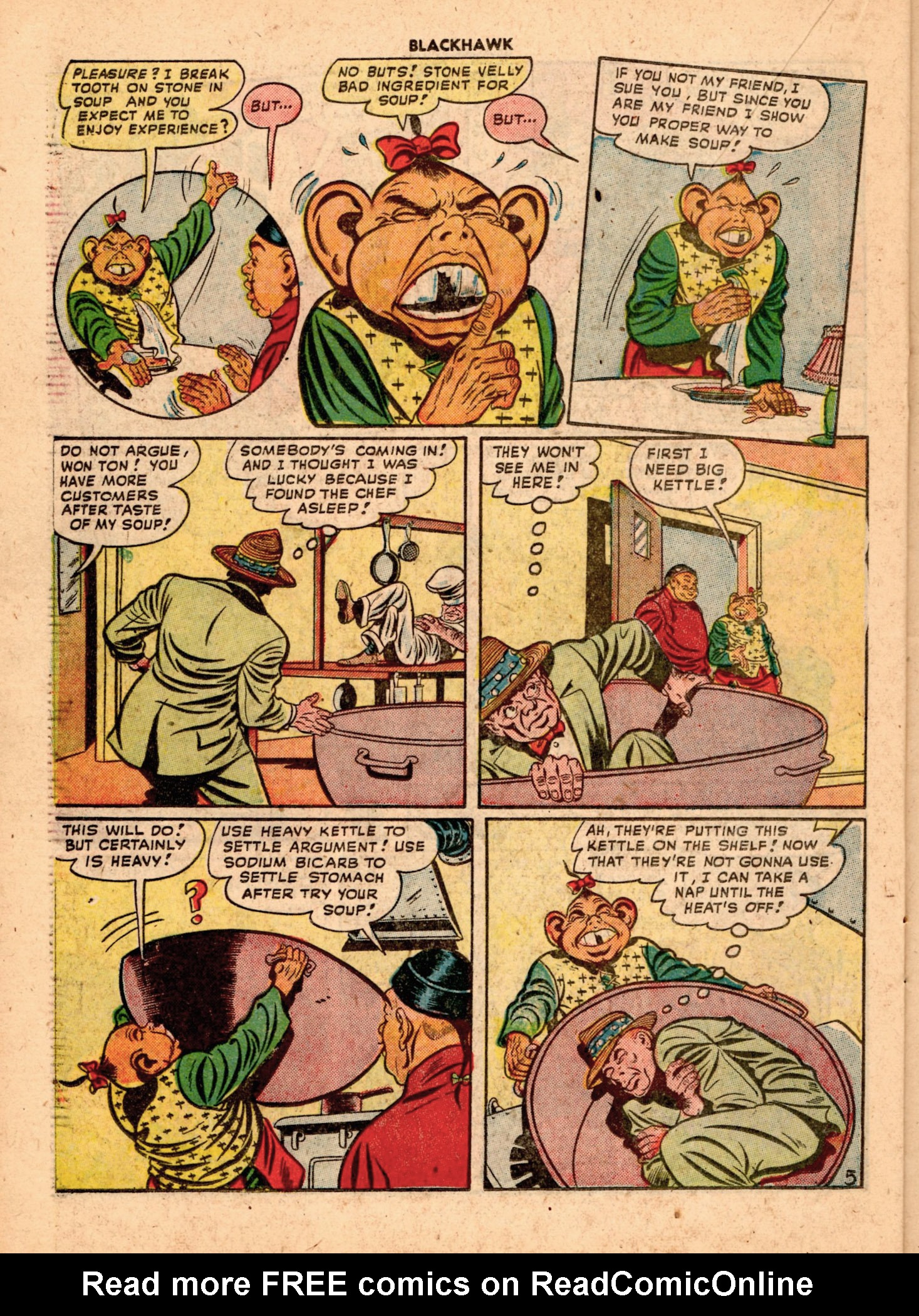 Read online Blackhawk (1957) comic -  Issue #21 - 30
