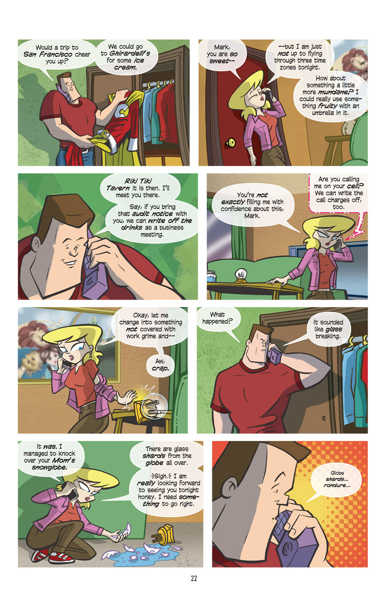 Read online Love and Capes comic -  Issue #5 - 23