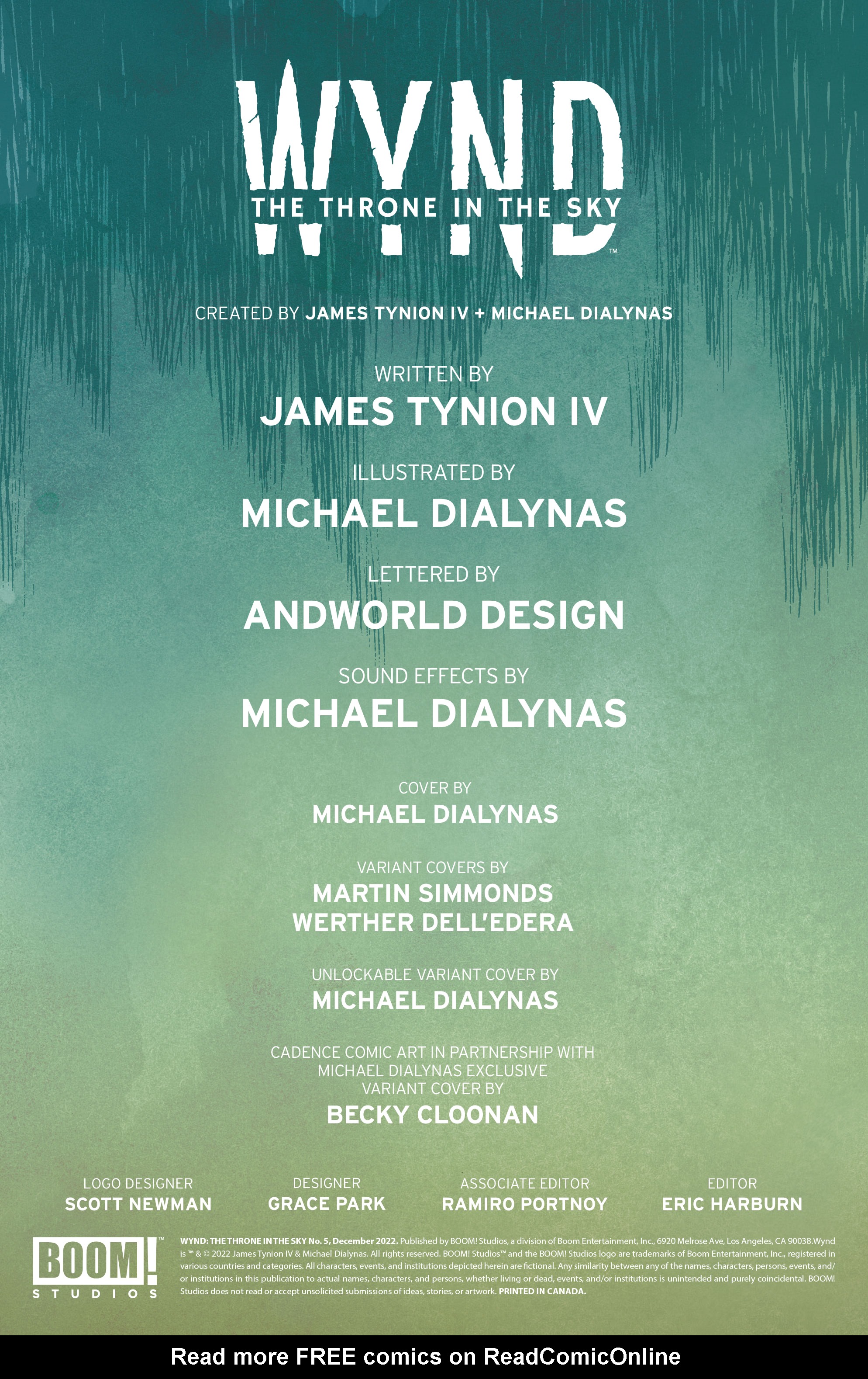 Read online Wynd: The Throne In The Sky comic -  Issue #5 - 2