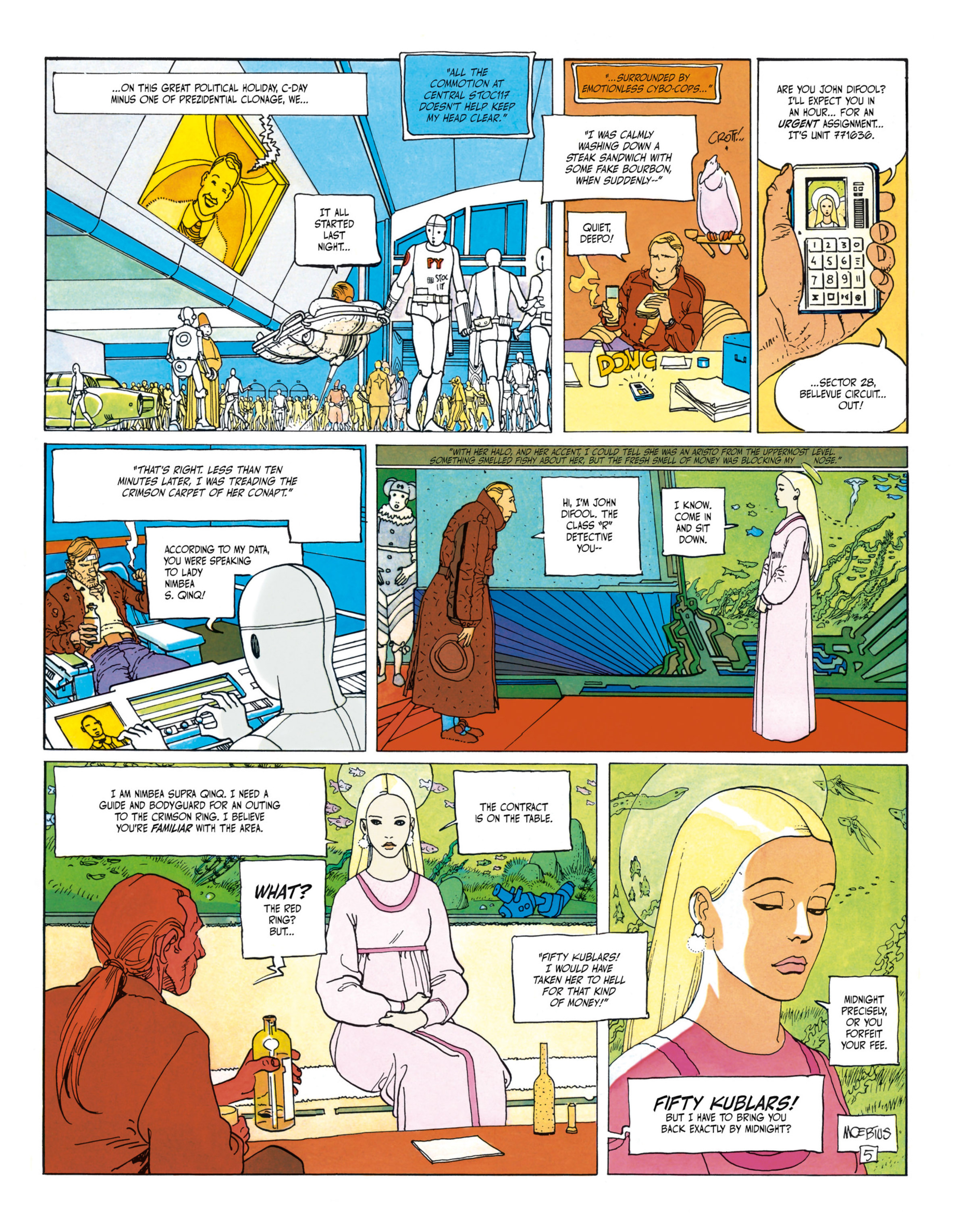 Read online The Incal comic -  Issue # TPB 1 - 10