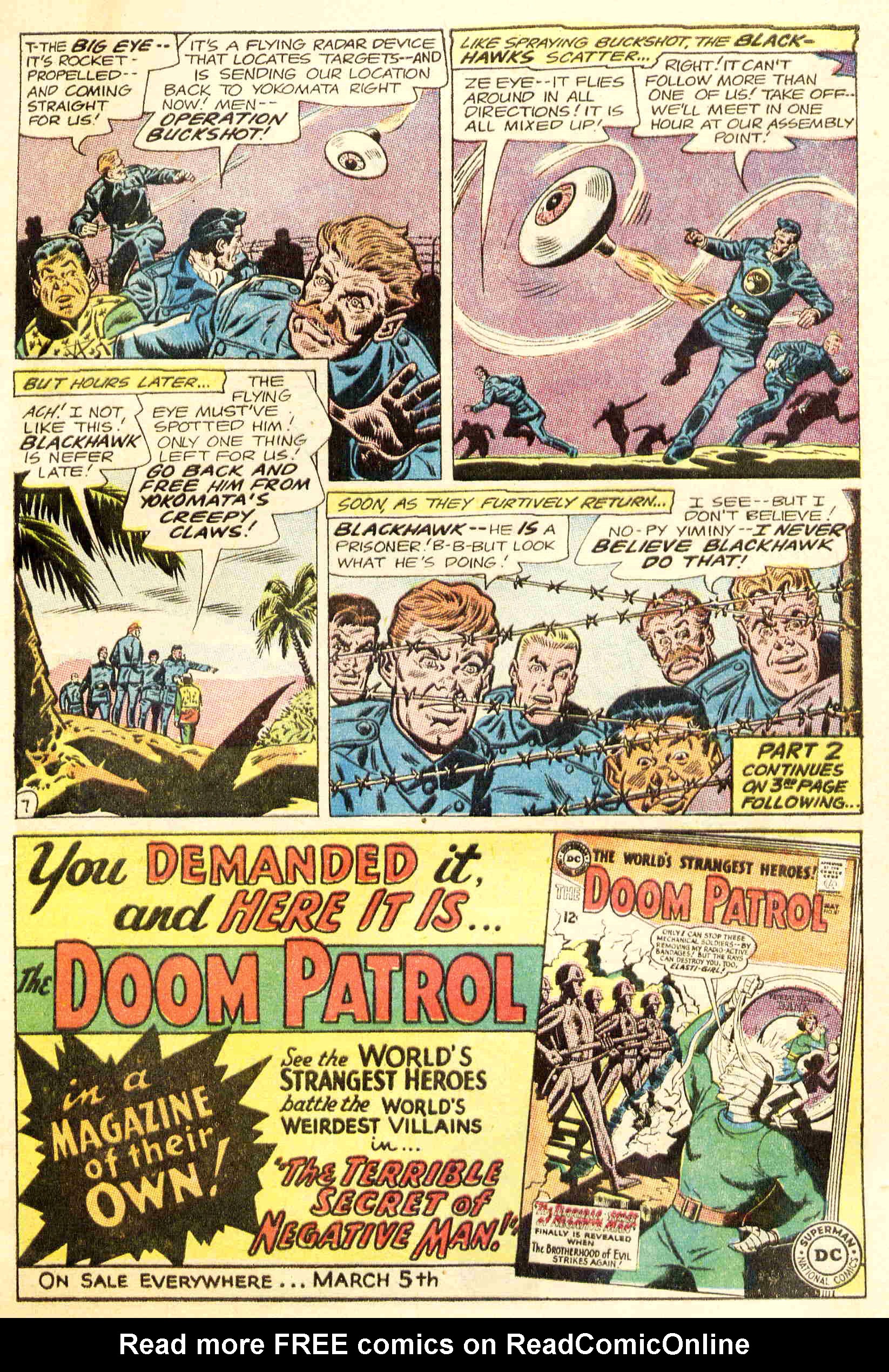 Read online Blackhawk (1957) comic -  Issue #196 - 8