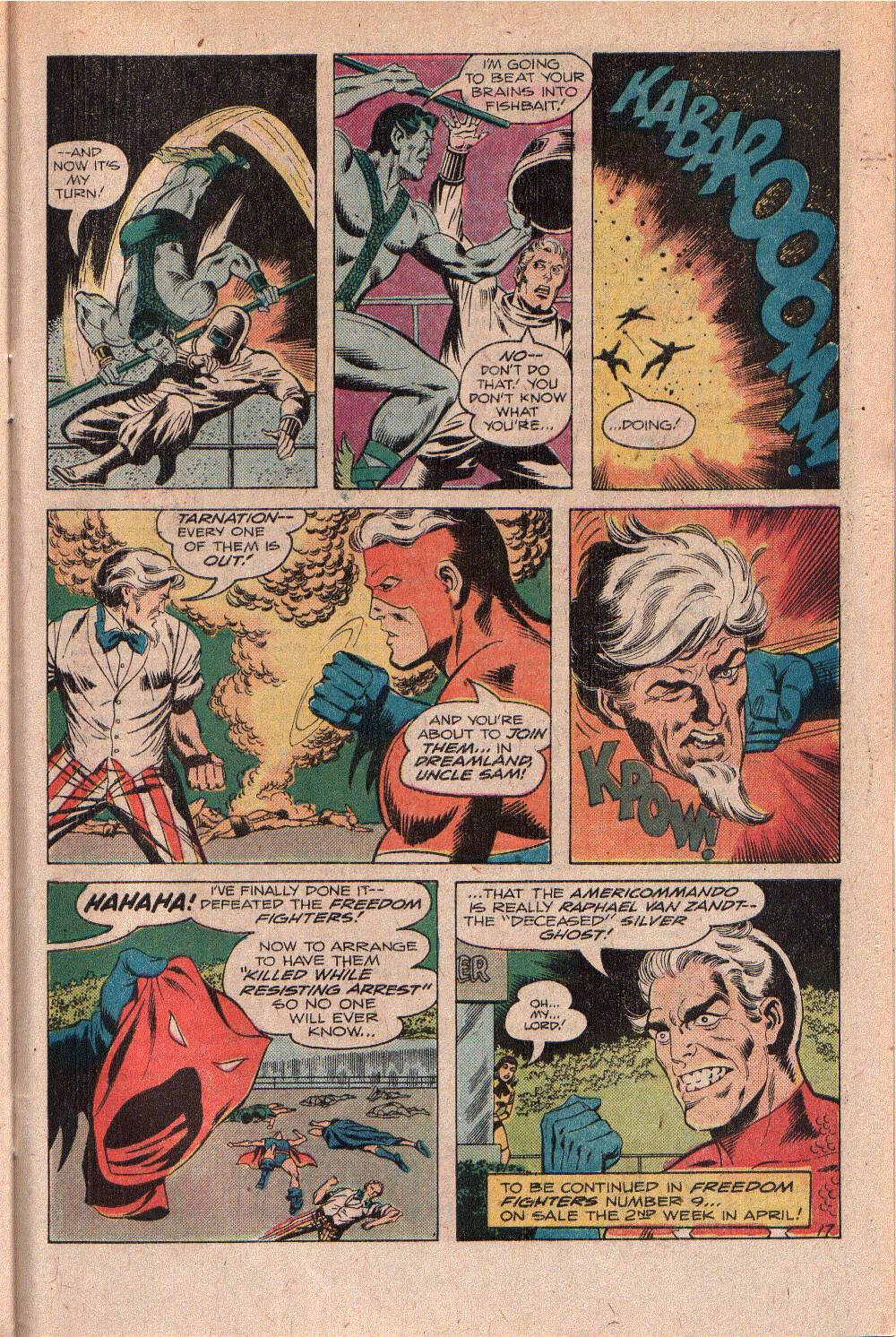 Freedom Fighters (1976) Issue #8 #8 - English 31