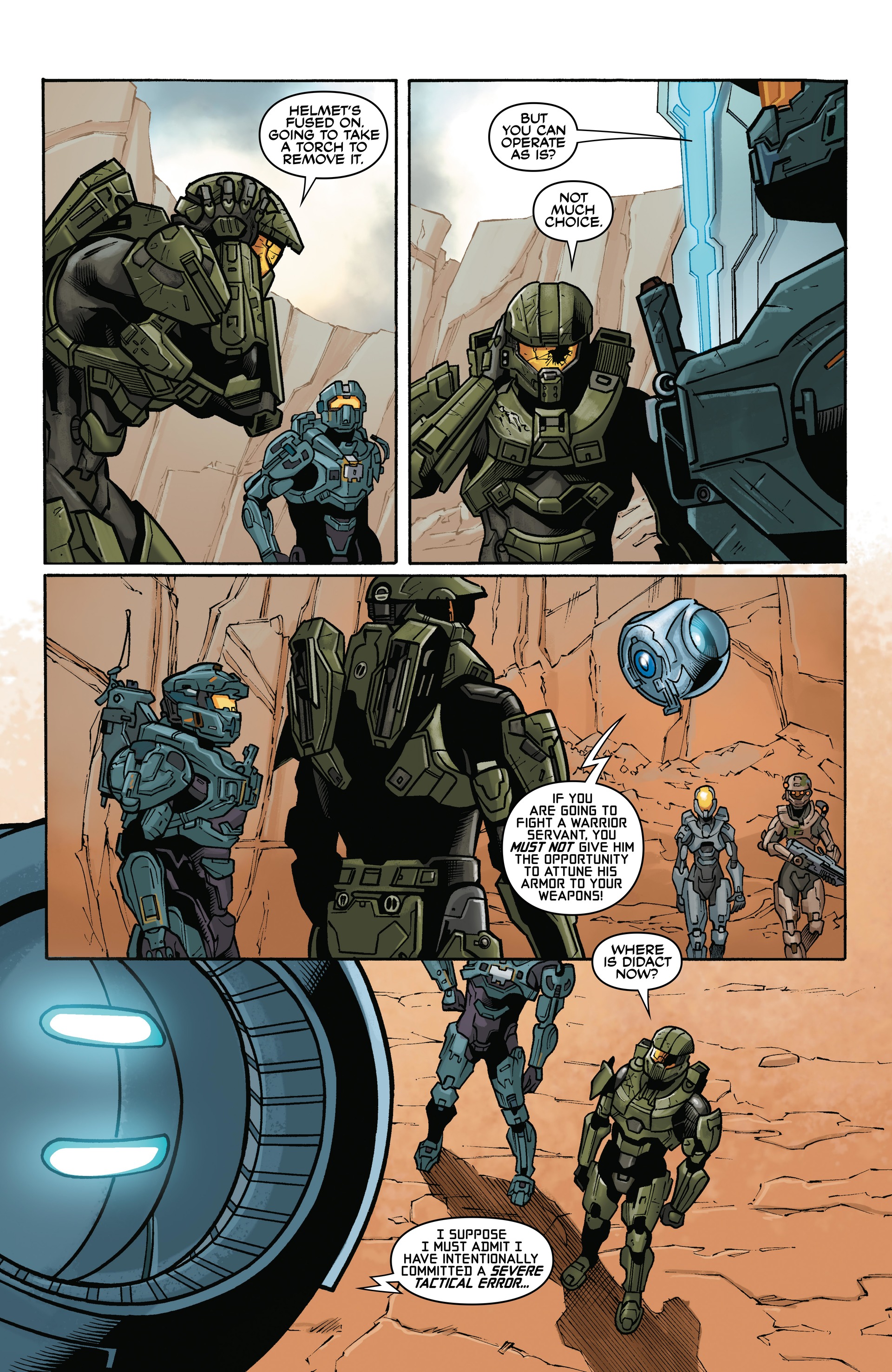 Read online Halo: Initiation and Escalation comic -  Issue # TPB (Part 4) - 4
