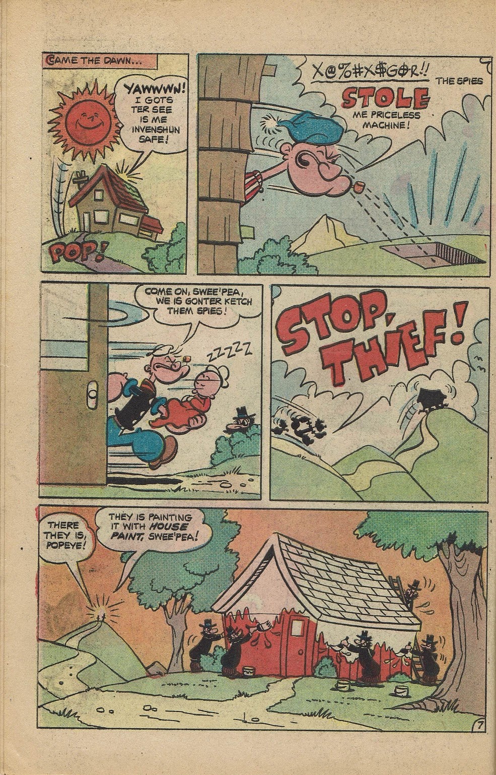 Read online Popeye (1948) comic -  Issue #119 - 10