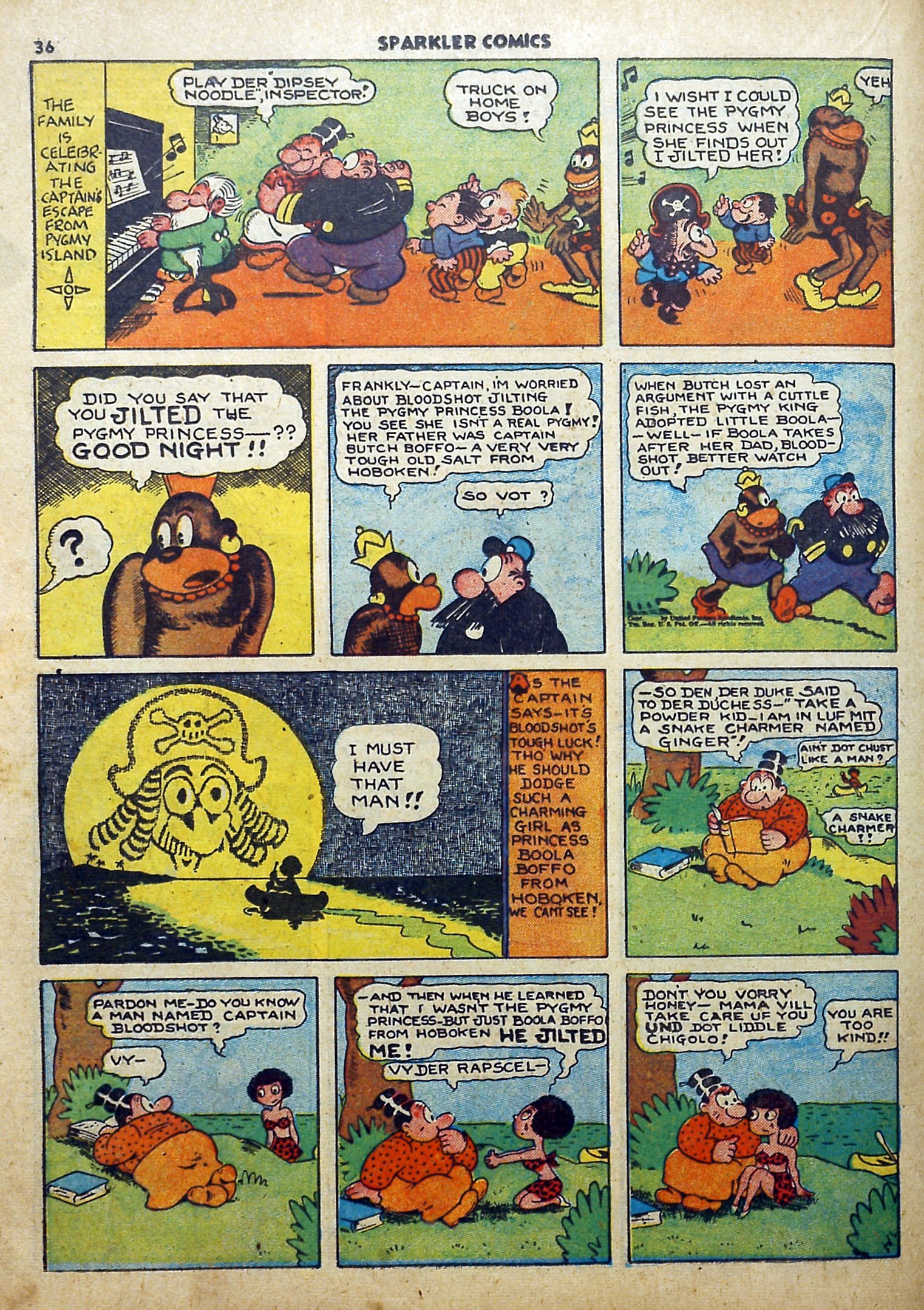 Read online Sparkler Comics comic -  Issue #2 - 32