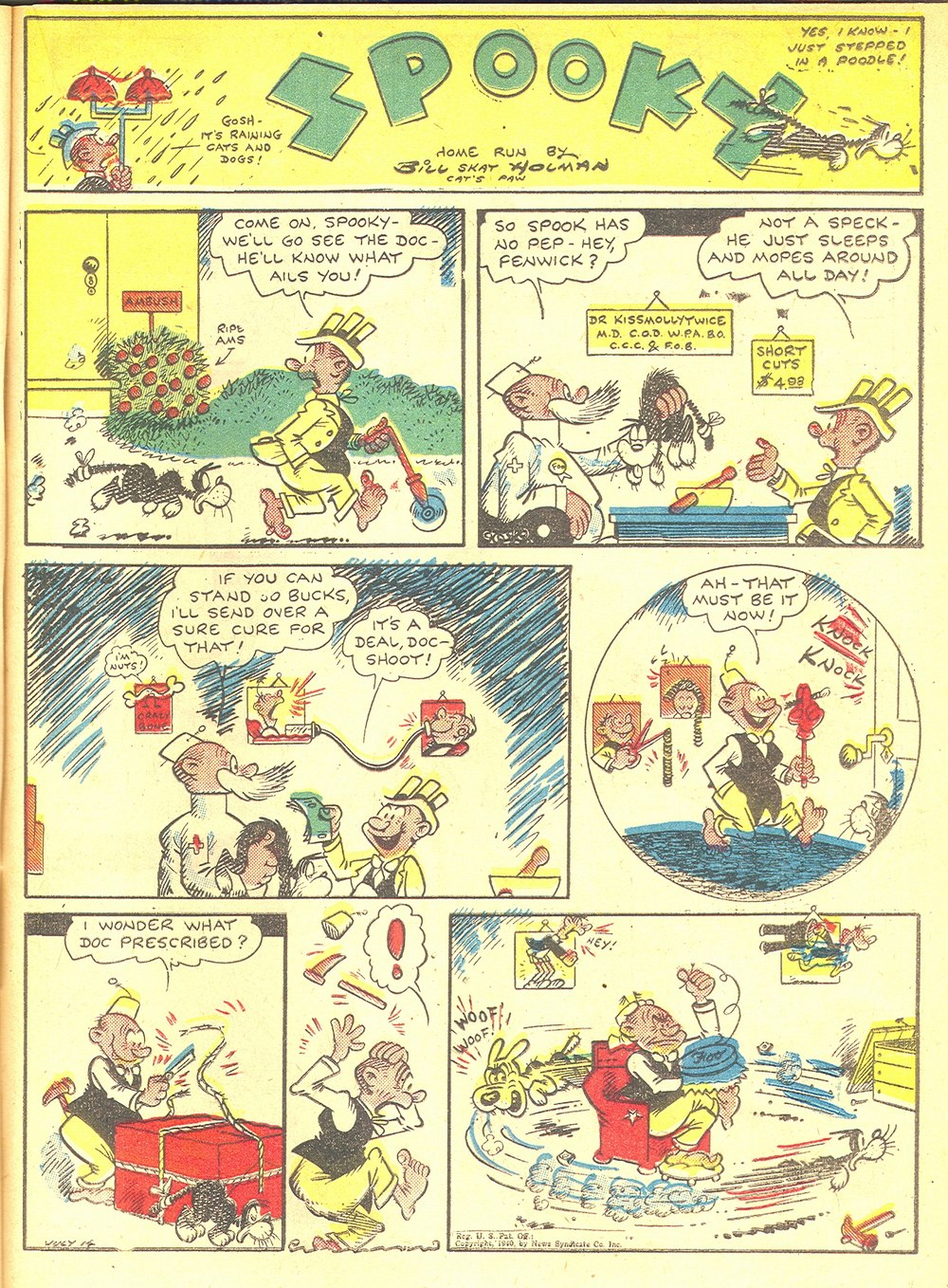 Read online Four Color Comics comic -  Issue #35 - 31
