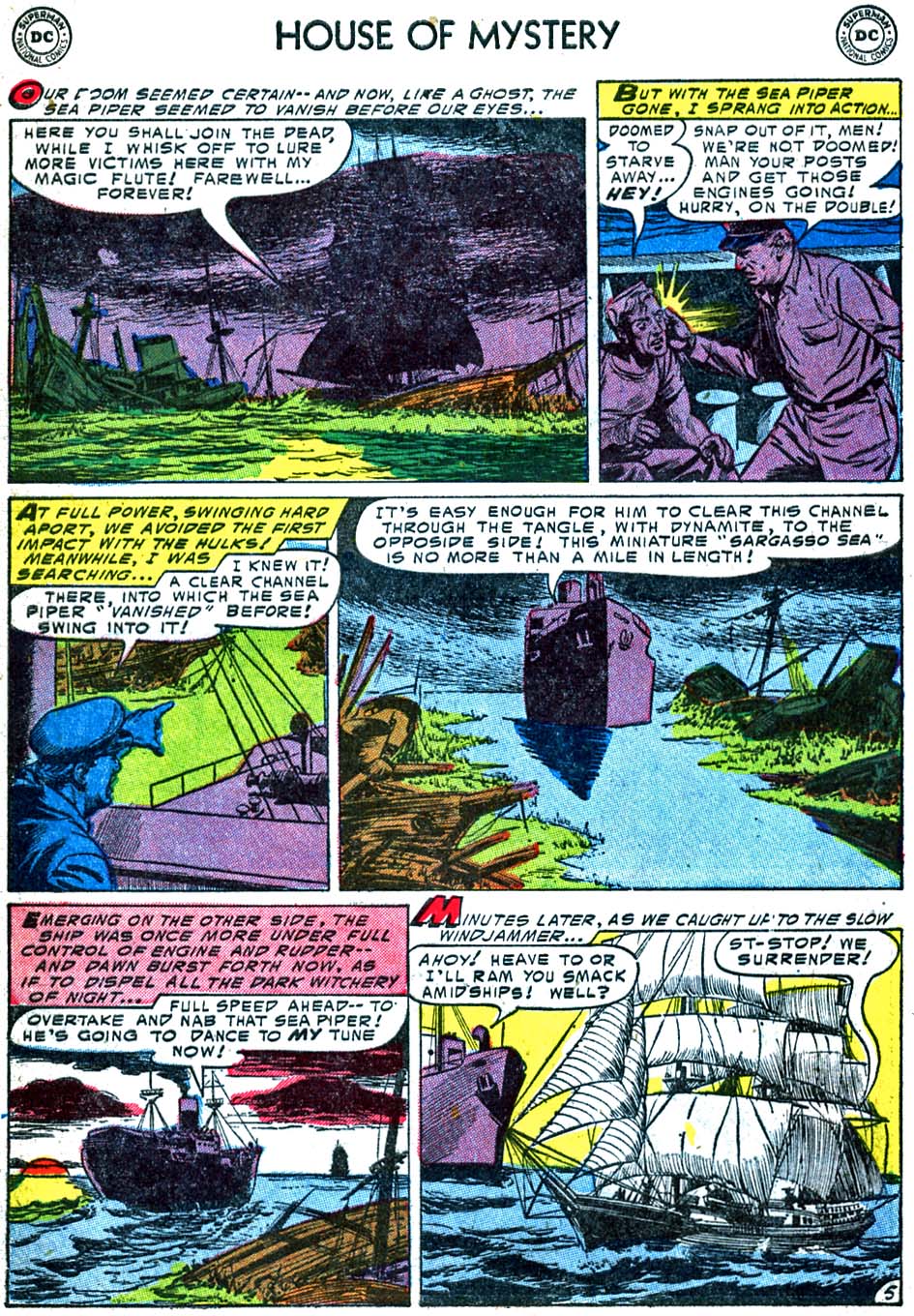Read online House of Mystery (1951) comic -  Issue #32 - 32