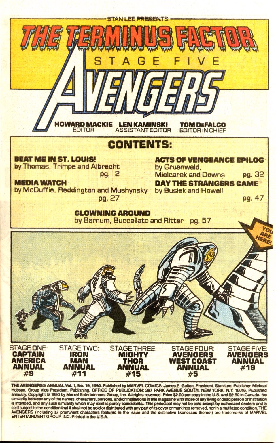 Read online The Avengers (1963) comic -  Issue # _Annual 19 - 2