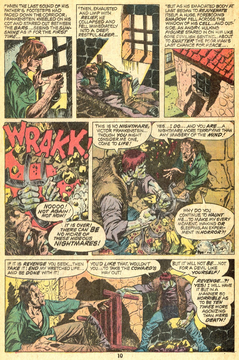 Read online Frankenstein (1973) comic -  Issue #3 - 8