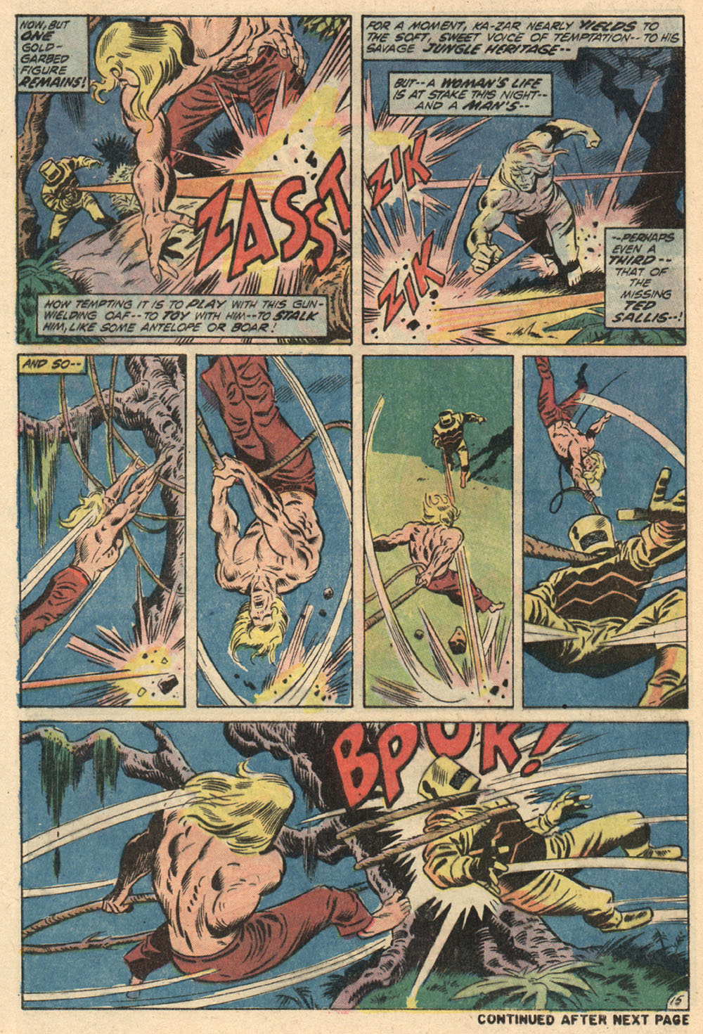 Read online Astonishing Tales (1970) comic -  Issue #13 - 16