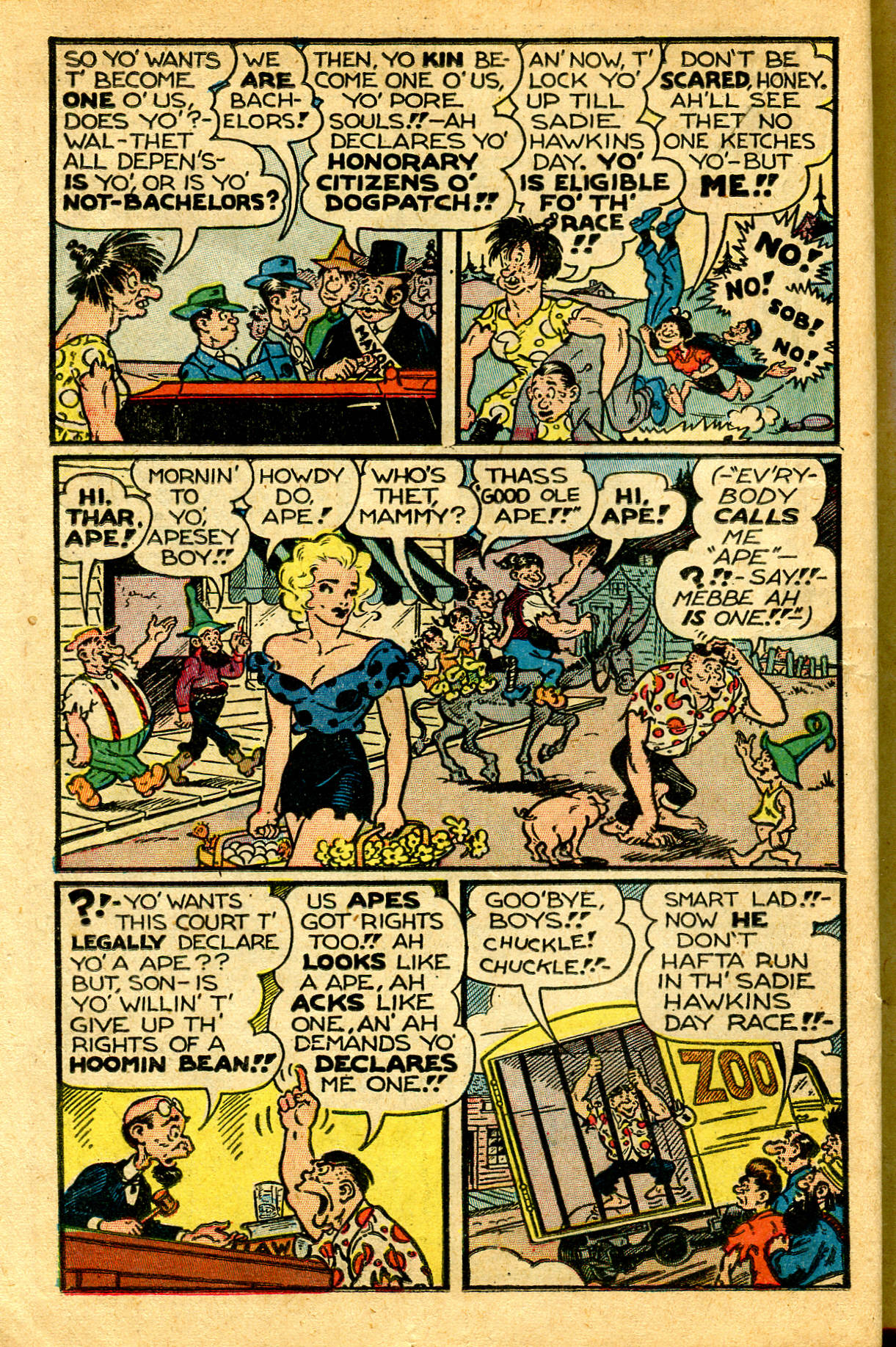 Read online Li'l Abner Comics comic -  Issue #61 - 23