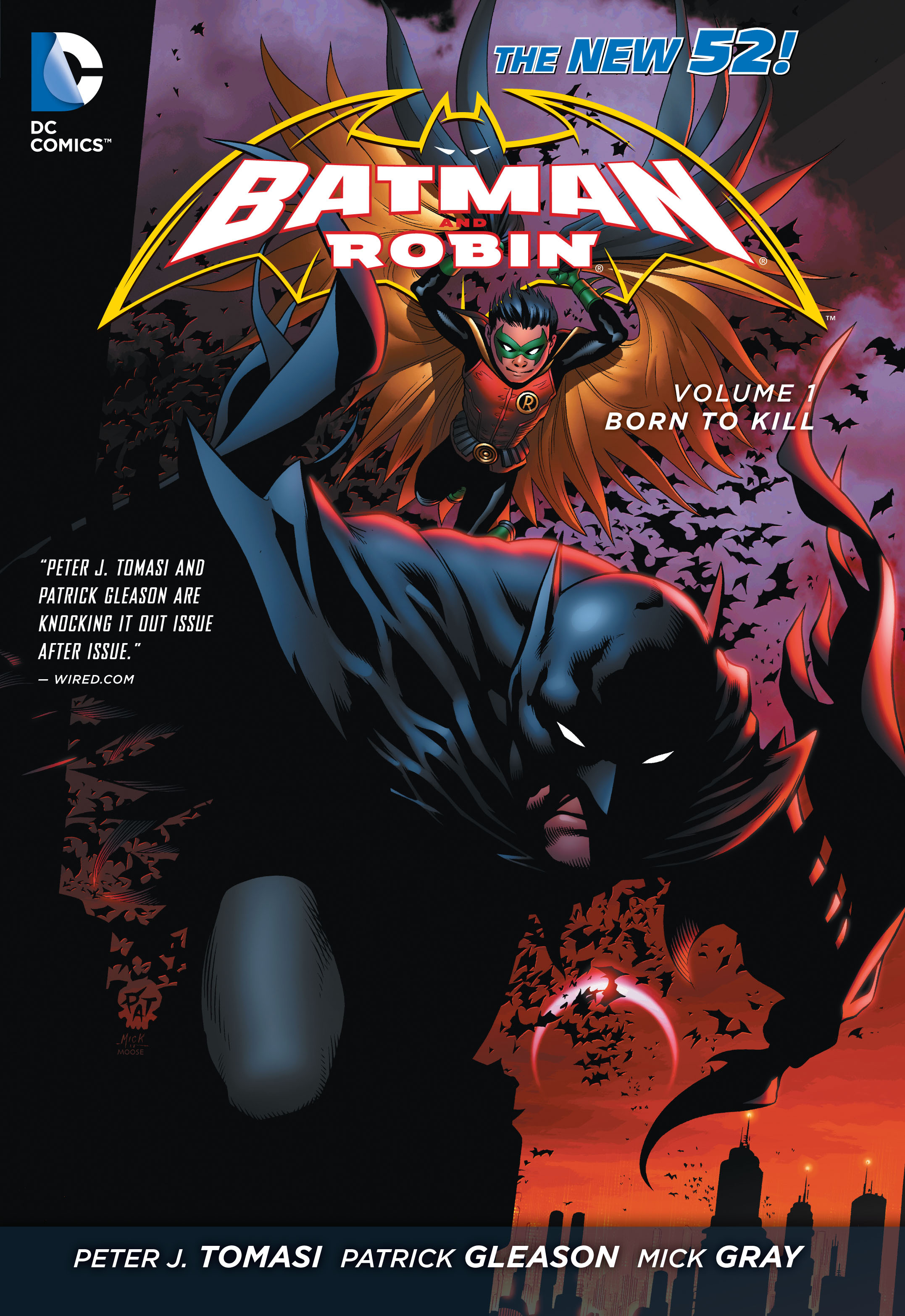 Read online Batman and Robin (2011) comic -  Issue # TPB 1 - 1