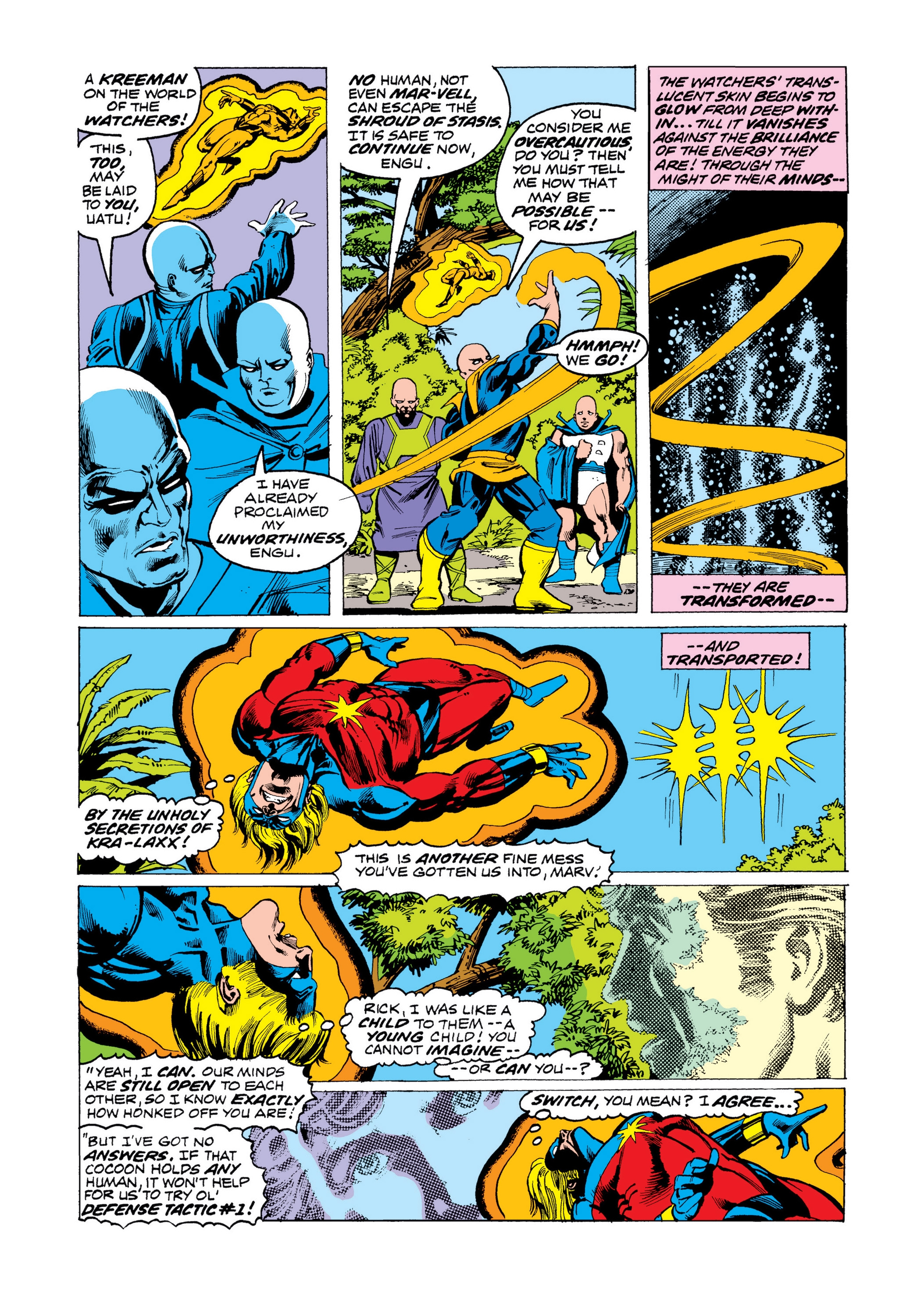 Read online Marvel Masterworks: Captain Marvel comic -  Issue # TPB 4 (Part 1) - 88