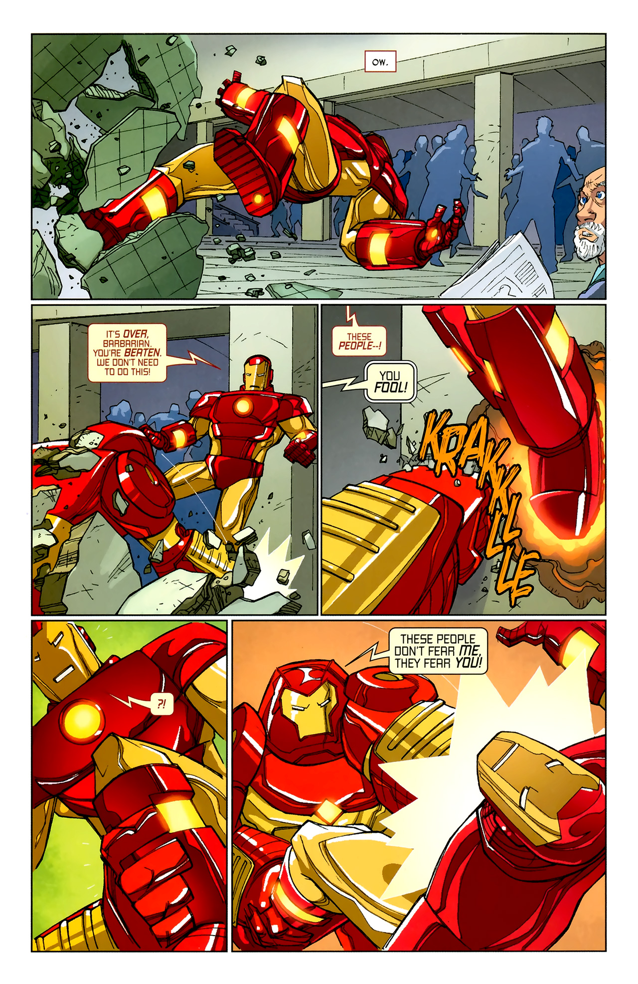 Read online Iron Man & the Armor Wars comic -  Issue #4 - 16