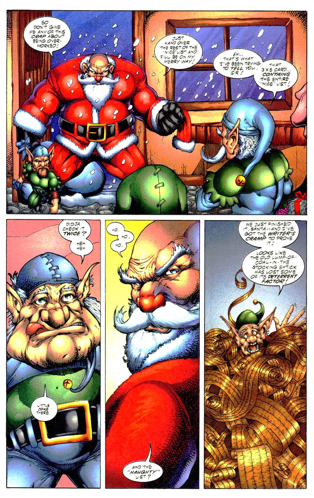 Read online Santa The Barbarian comic -  Issue # Full - 5