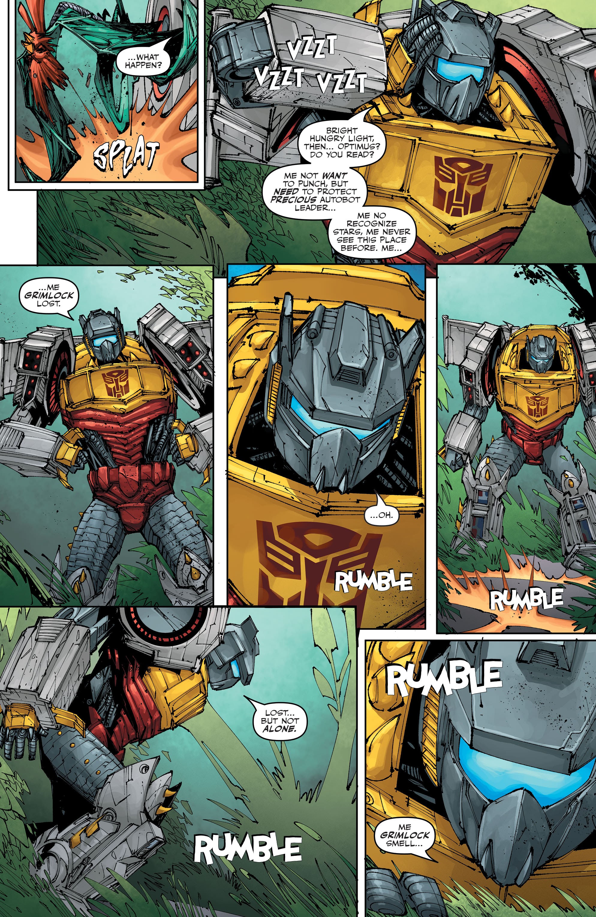 Read online Transformers: King Grimlock comic -  Issue #1 - 8