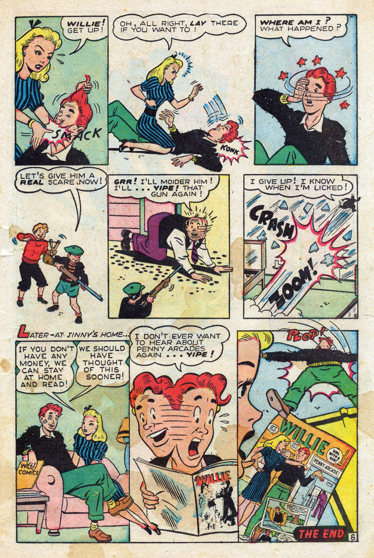 Read online Willie Comics (1946) comic -  Issue #8 - 18