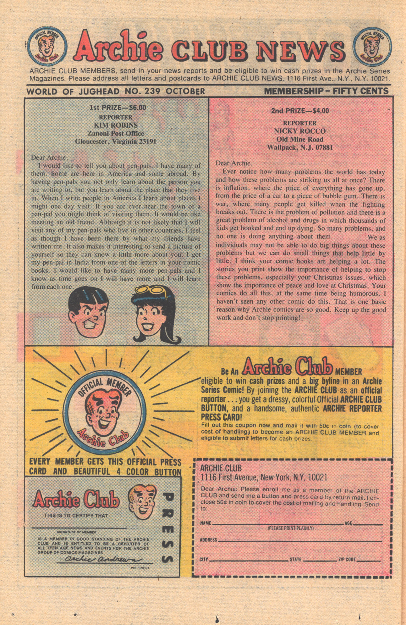 Read online Archie Giant Series Magazine comic -  Issue #239 - 26