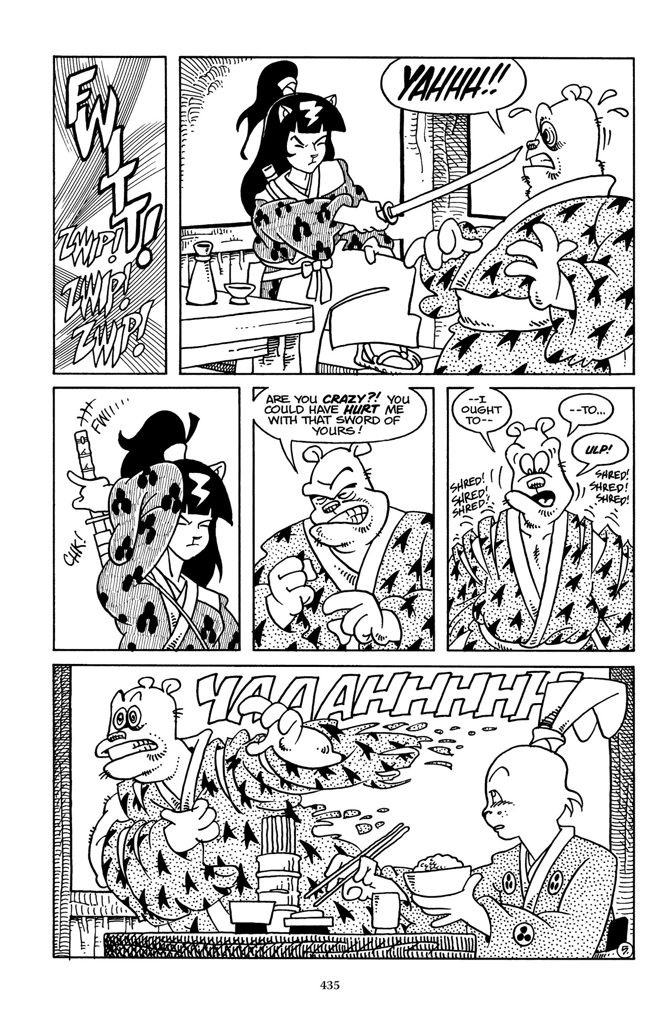 Read online The Usagi Yojimbo Saga comic -  Issue # TPB 1 - 425