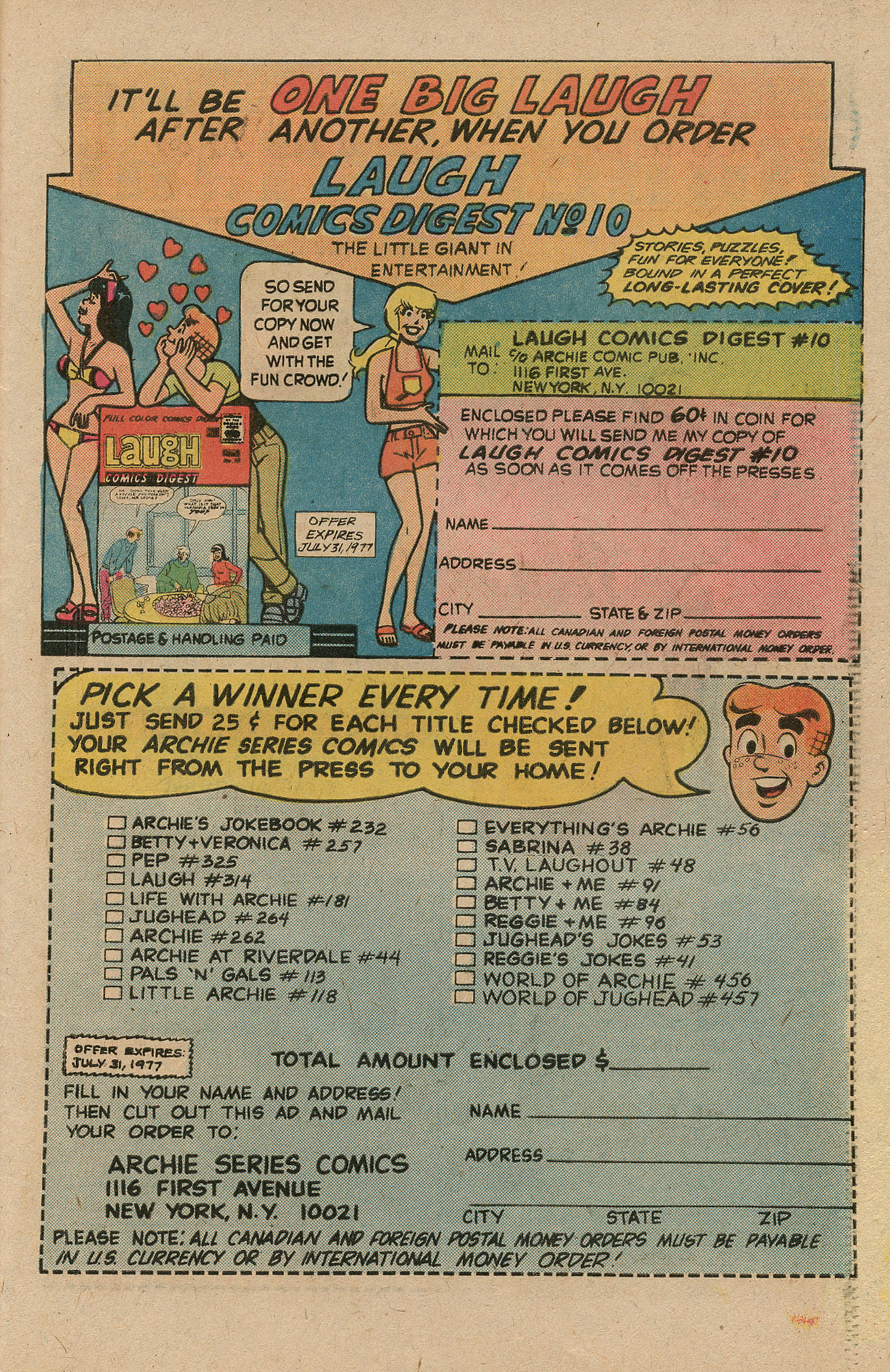 Read online Archie's TV Laugh-Out comic -  Issue #48 - 27