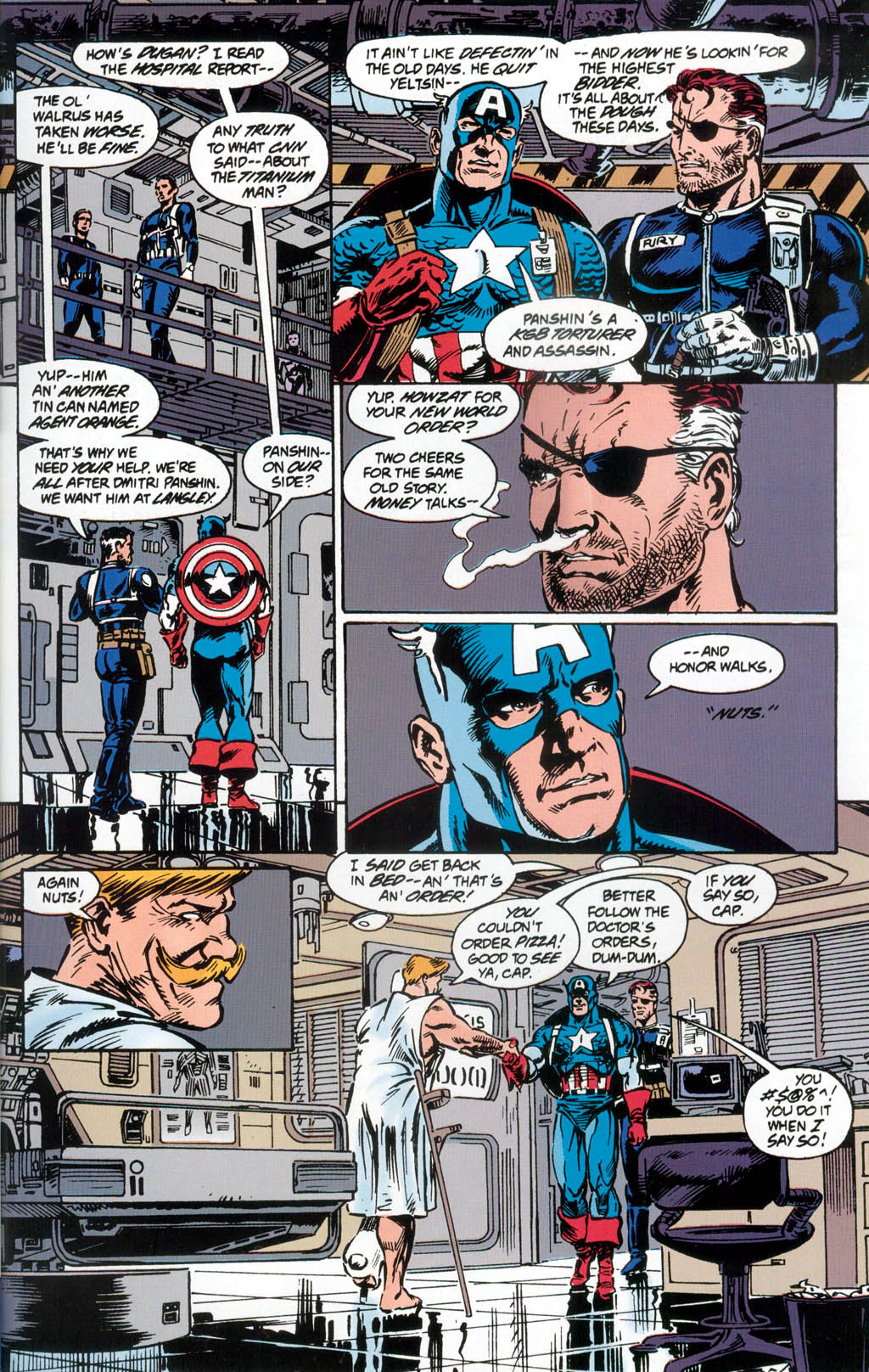 Read online Captain America/Nick Fury: Blood Truce comic -  Issue # Full - 9