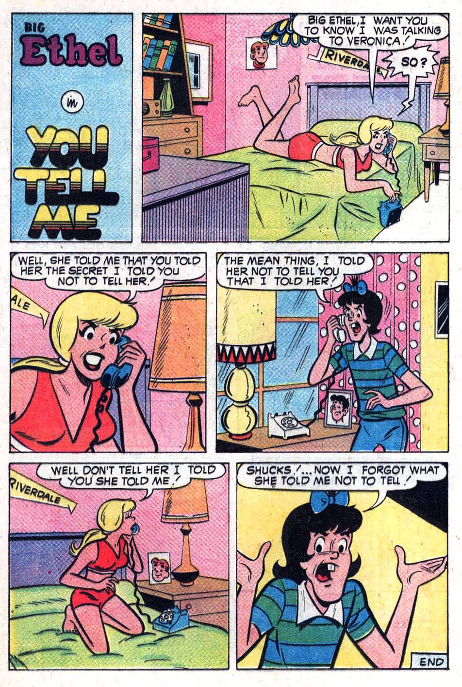 Read online Archie's Joke Book Magazine comic -  Issue #150 - 16