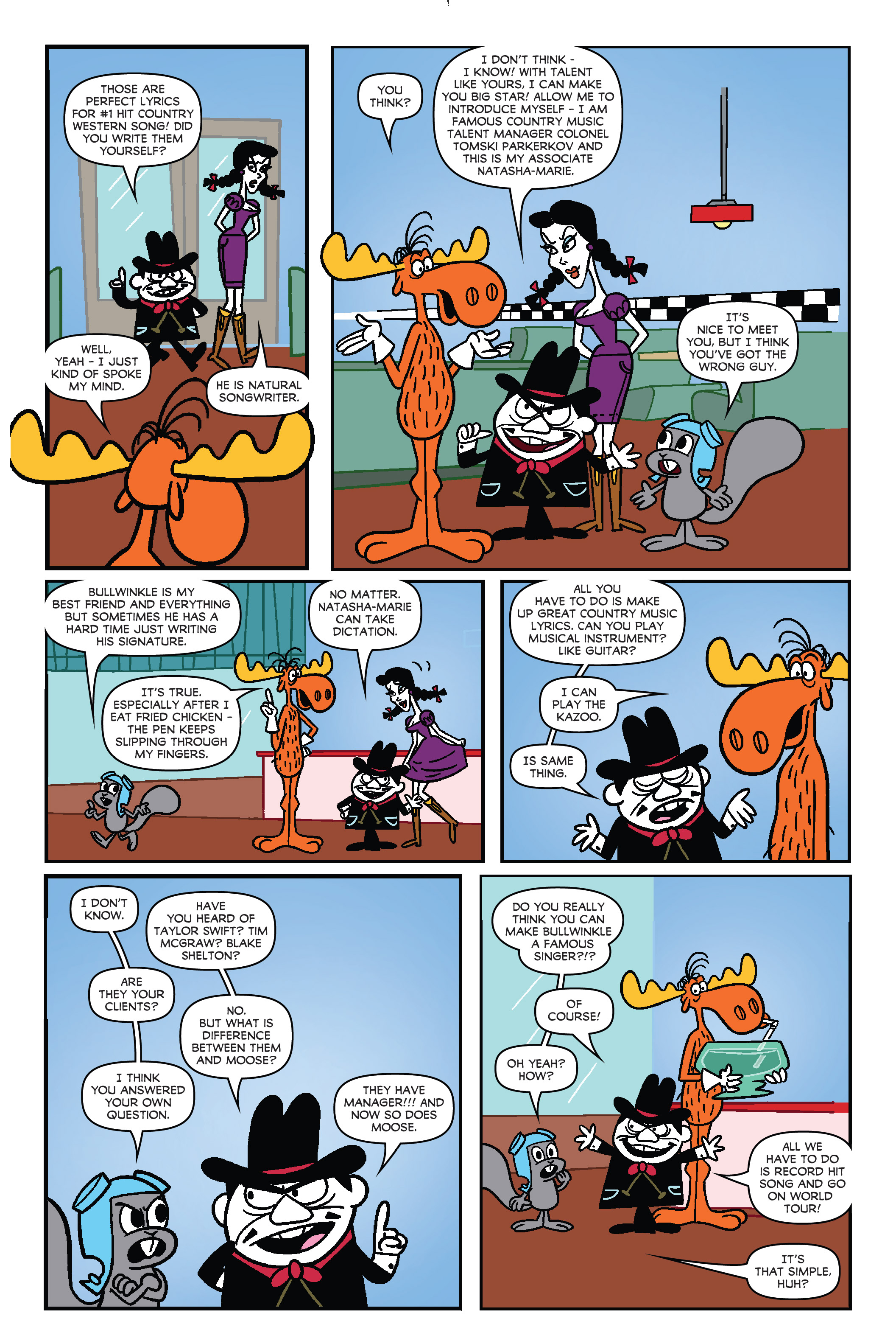 Read online The Rocky & Bullwinkle Show comic -  Issue #3 - 7