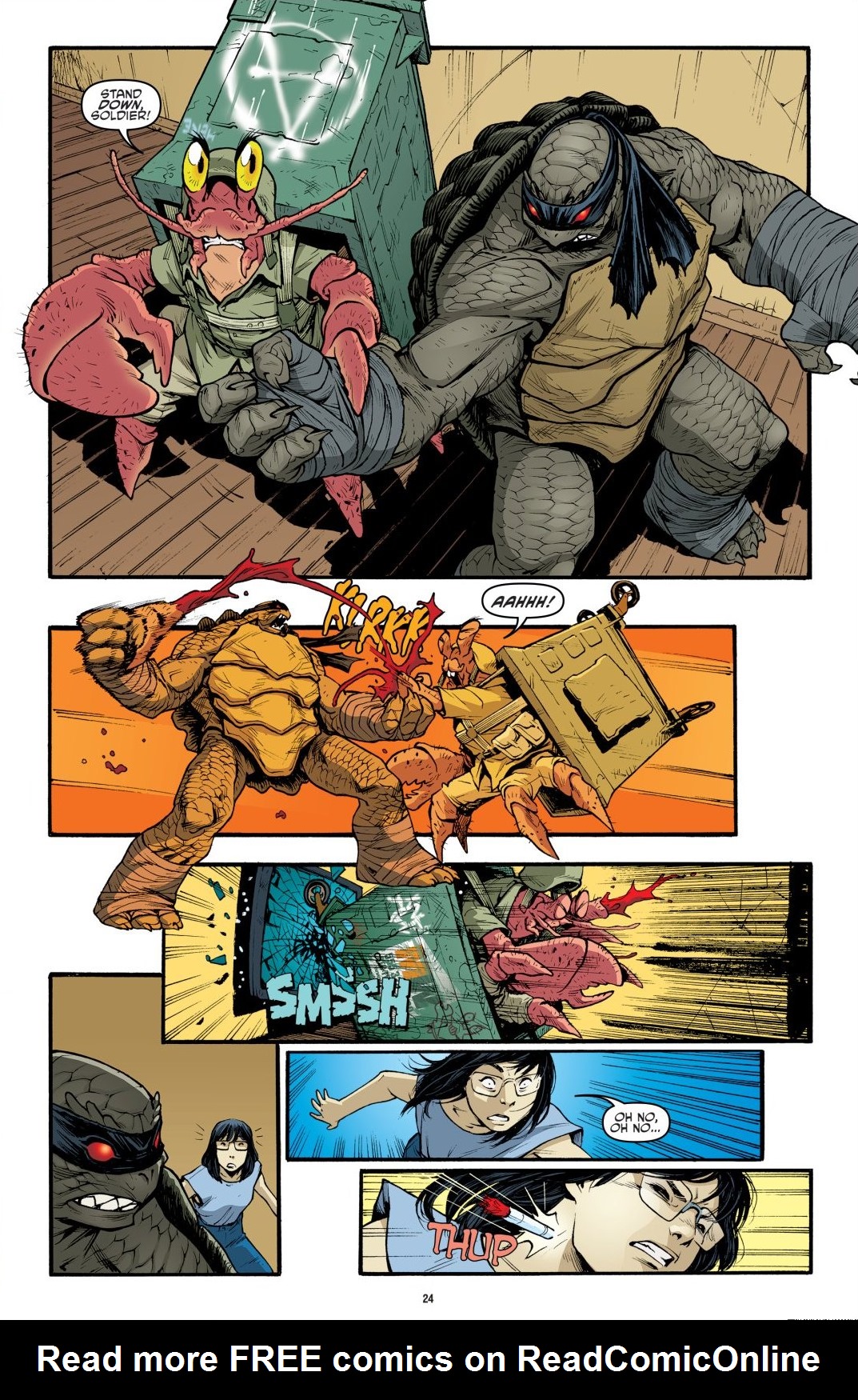 Read online Teenage Mutant Ninja Turtles: The IDW Collection comic -  Issue # TPB 9 (Part 1) - 25