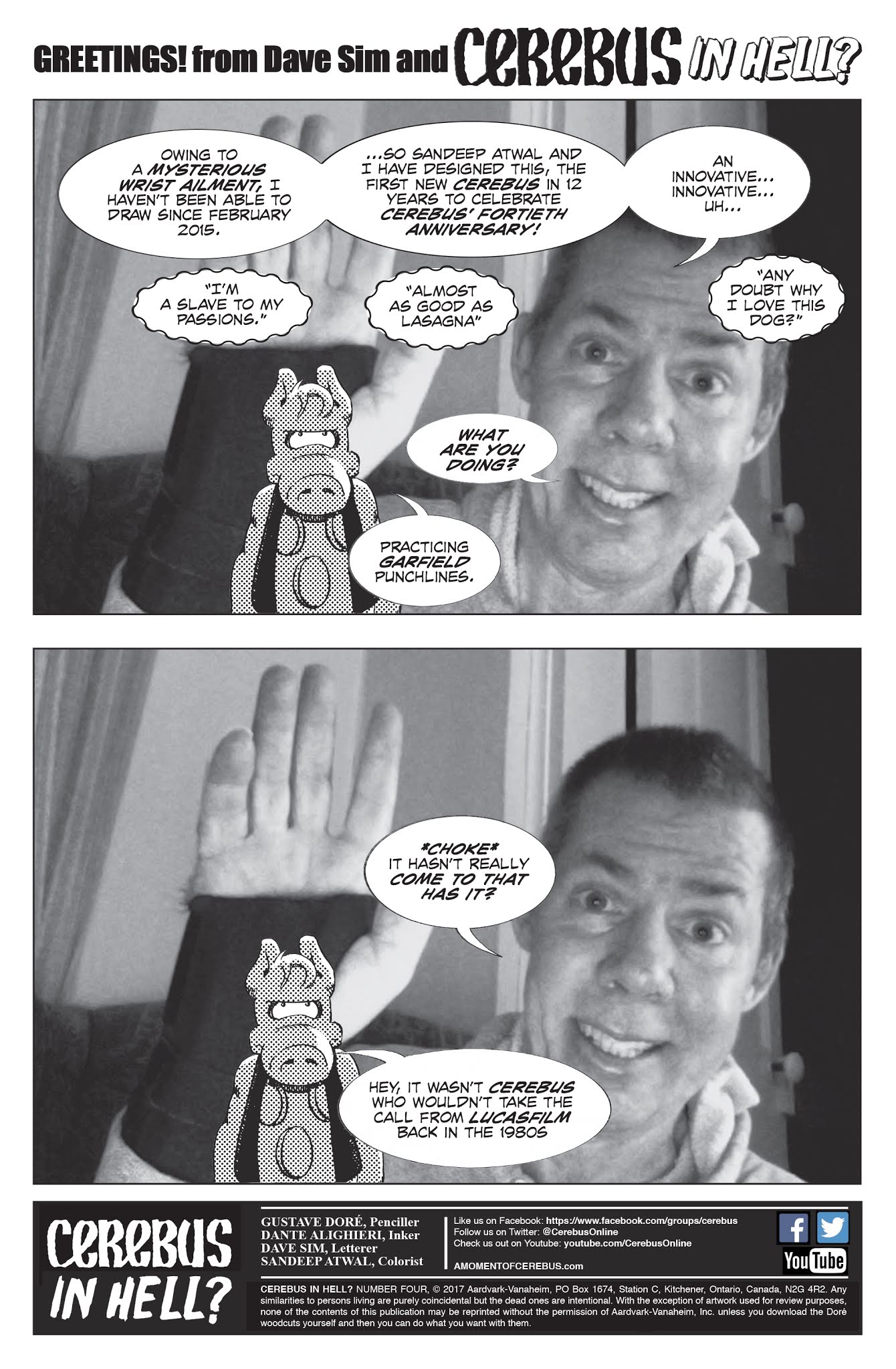 Read online Cerebus in Hell? comic -  Issue #4 - 2