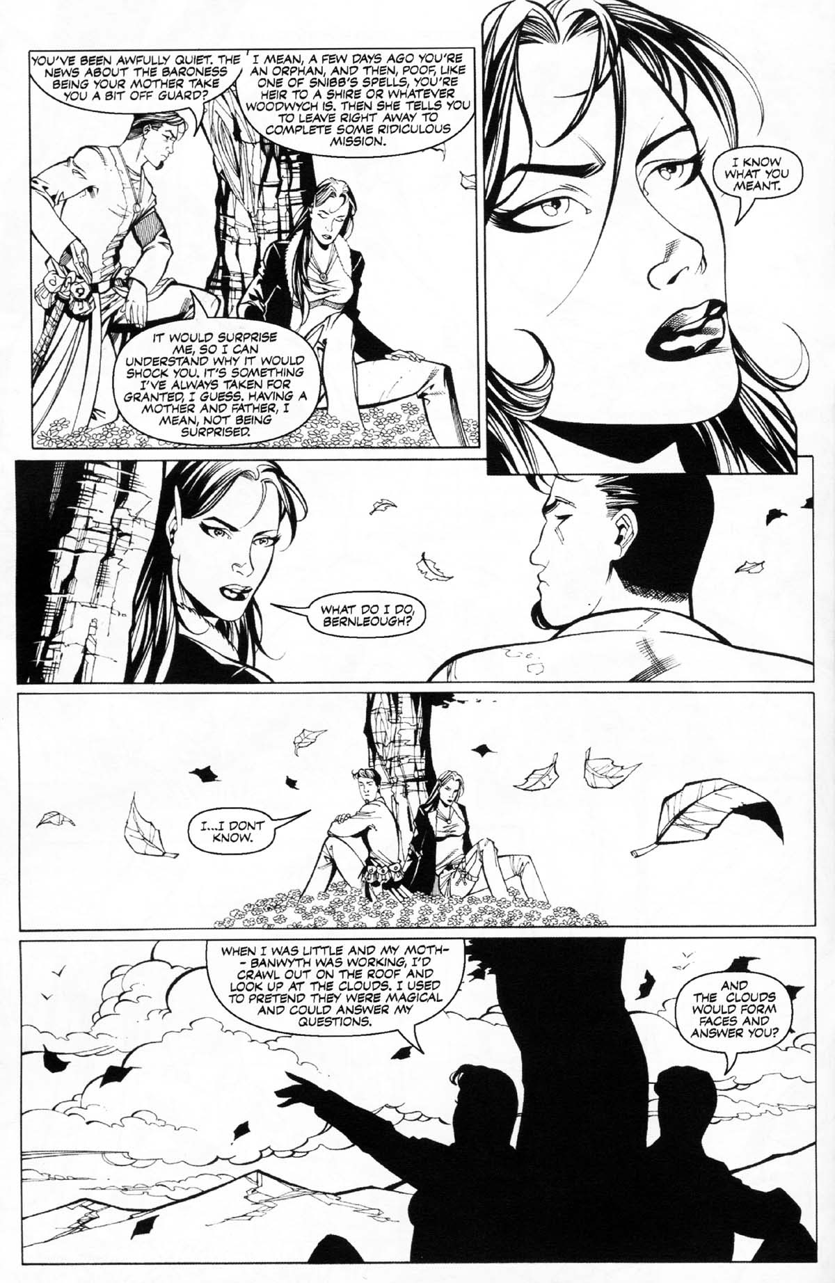 Read online Dungeons & Dragons: Black & White comic -  Issue #4 - 4