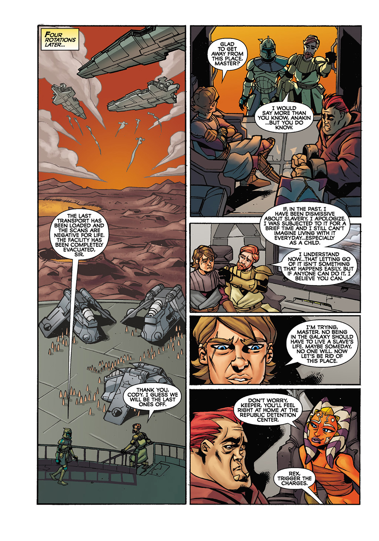 Read online Star Wars: The Clone Wars comic -  Issue #6 - 21