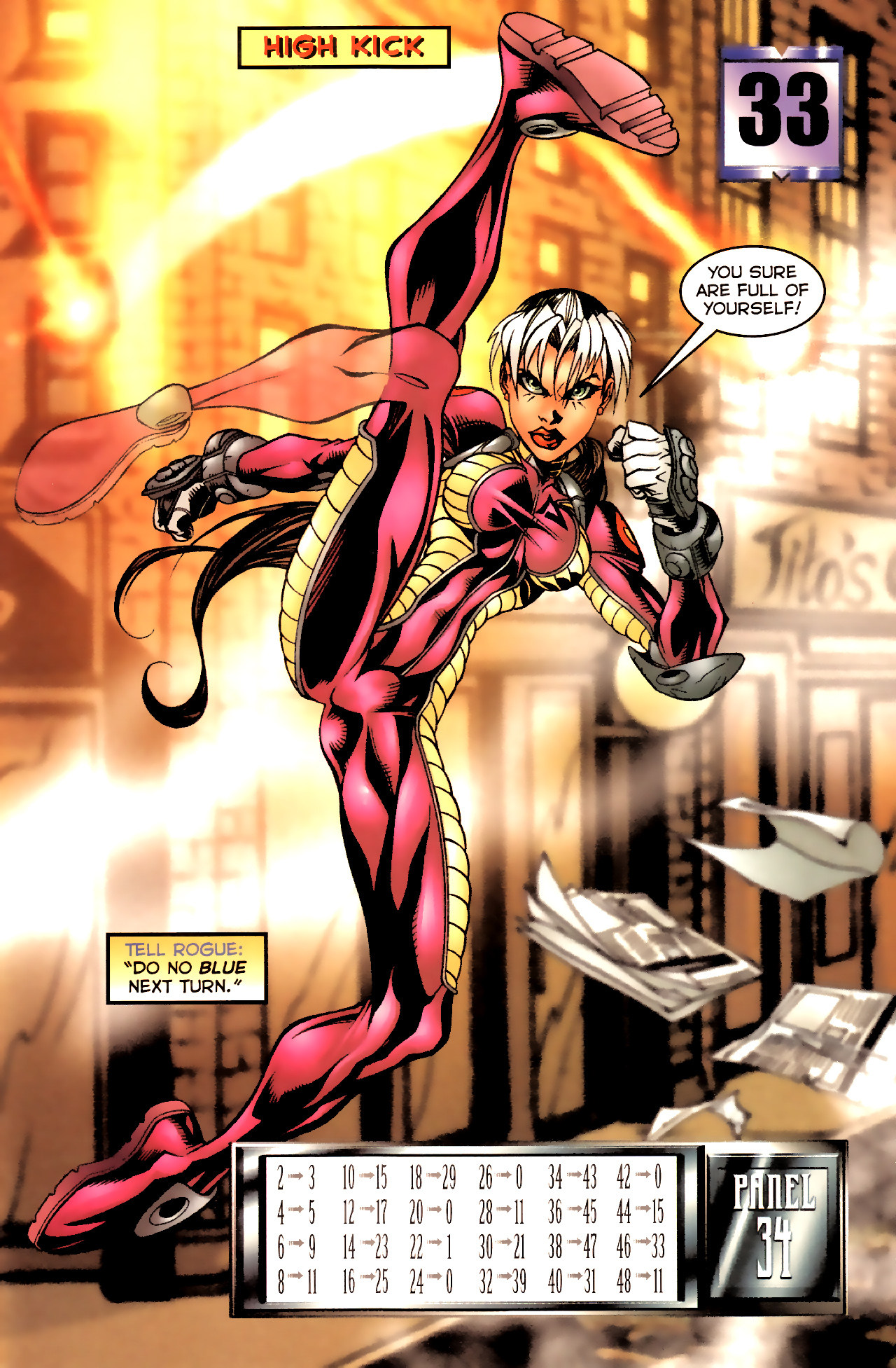 Read online Rogue Battlebook: Streets Of Fire comic -  Issue # Full - 19