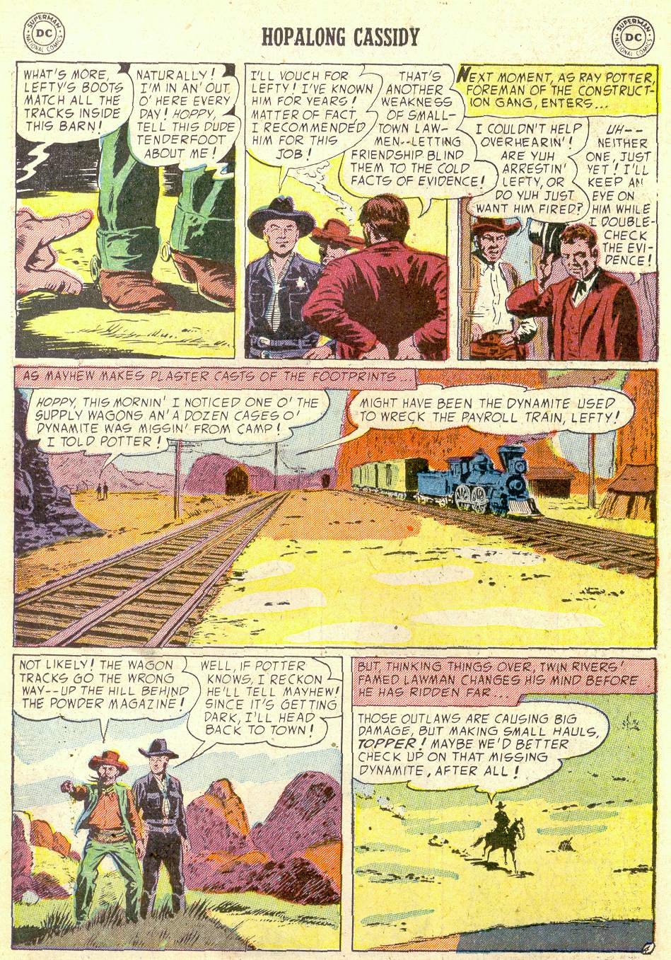 Read online Hopalong Cassidy comic -  Issue #90 - 18