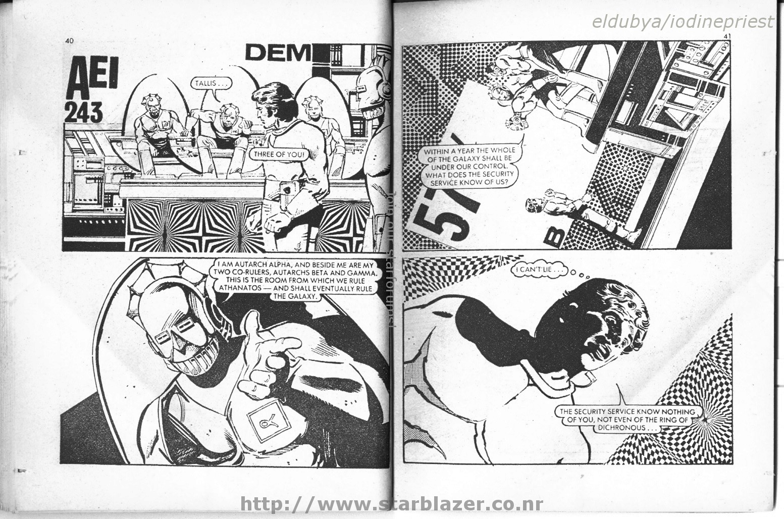 Read online Starblazer comic -  Issue #42 - 22