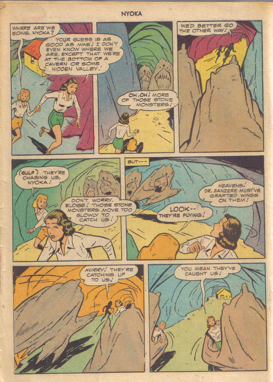 Read online Nyoka the Jungle Girl (1945) comic -  Issue #22 - 19