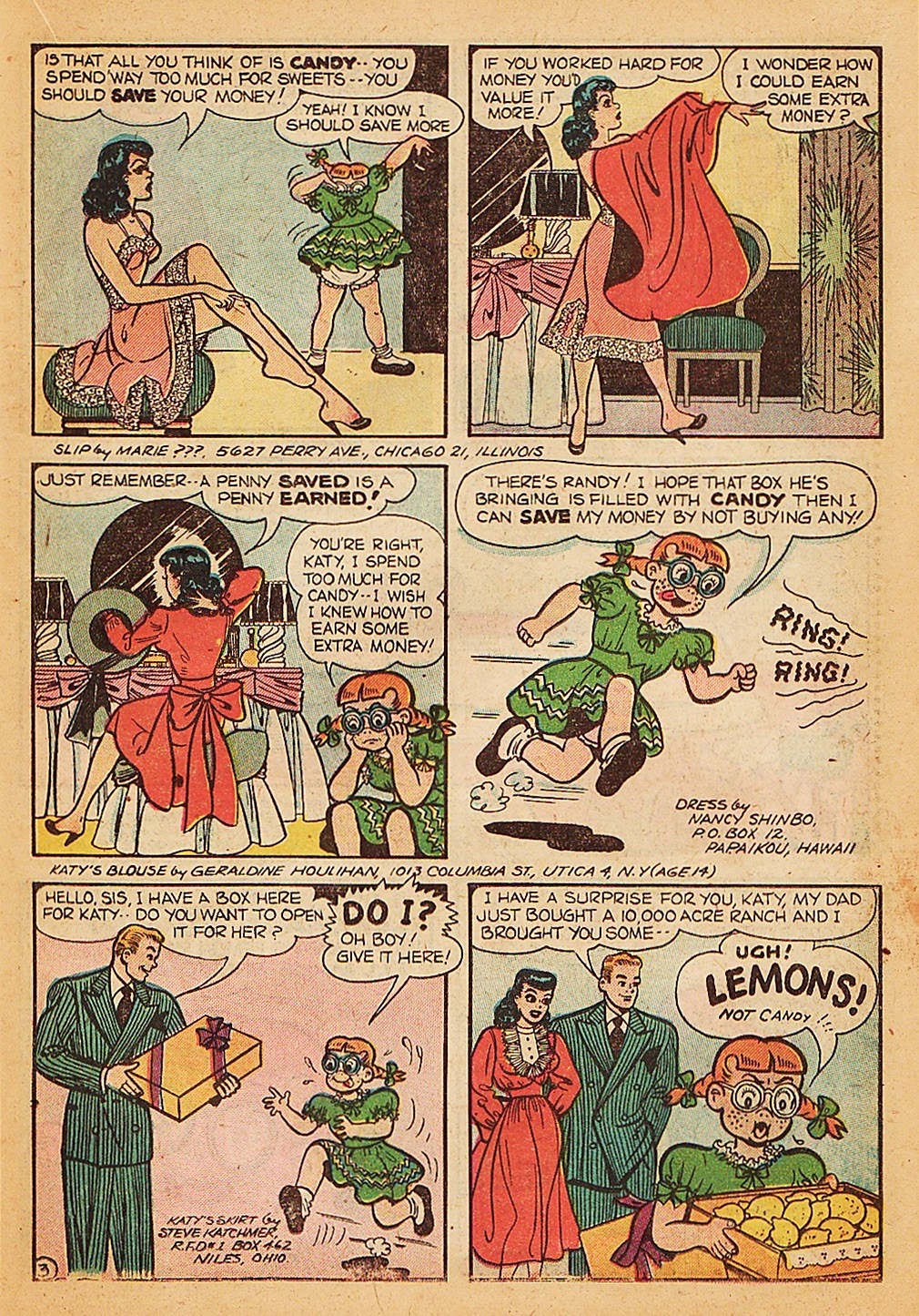 Read online Katy Keene (1949) comic -  Issue #2 - 20