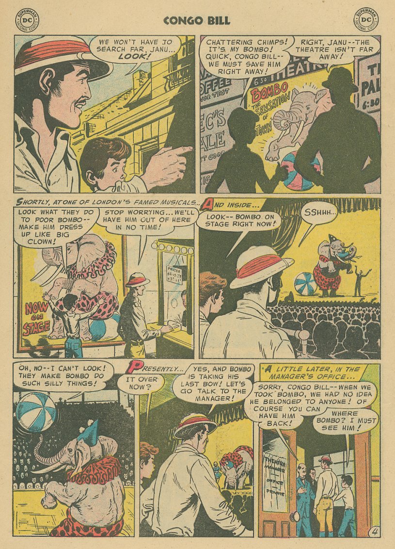 Read online Congo Bill comic -  Issue #6 - 6
