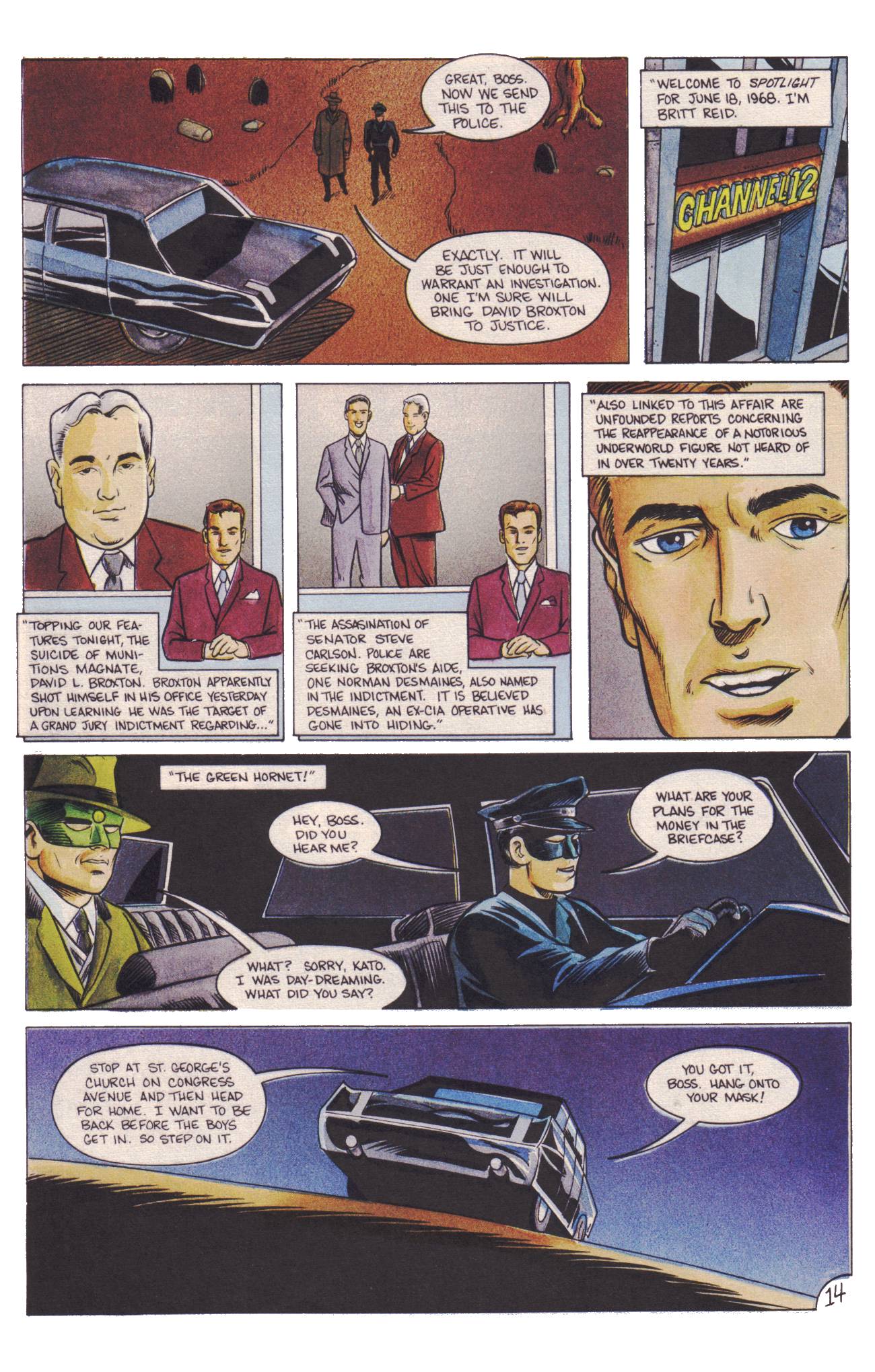 Read online The Green Hornet (1989) comic -  Issue #3 - 15