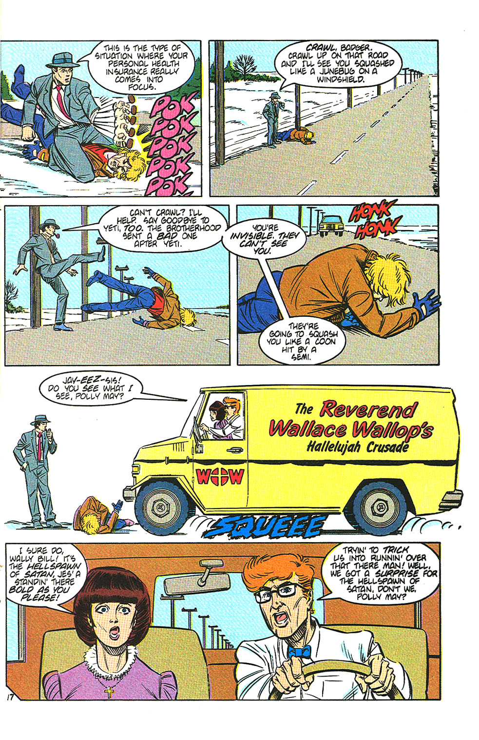 Read online The Badger comic -  Issue #23 - 20