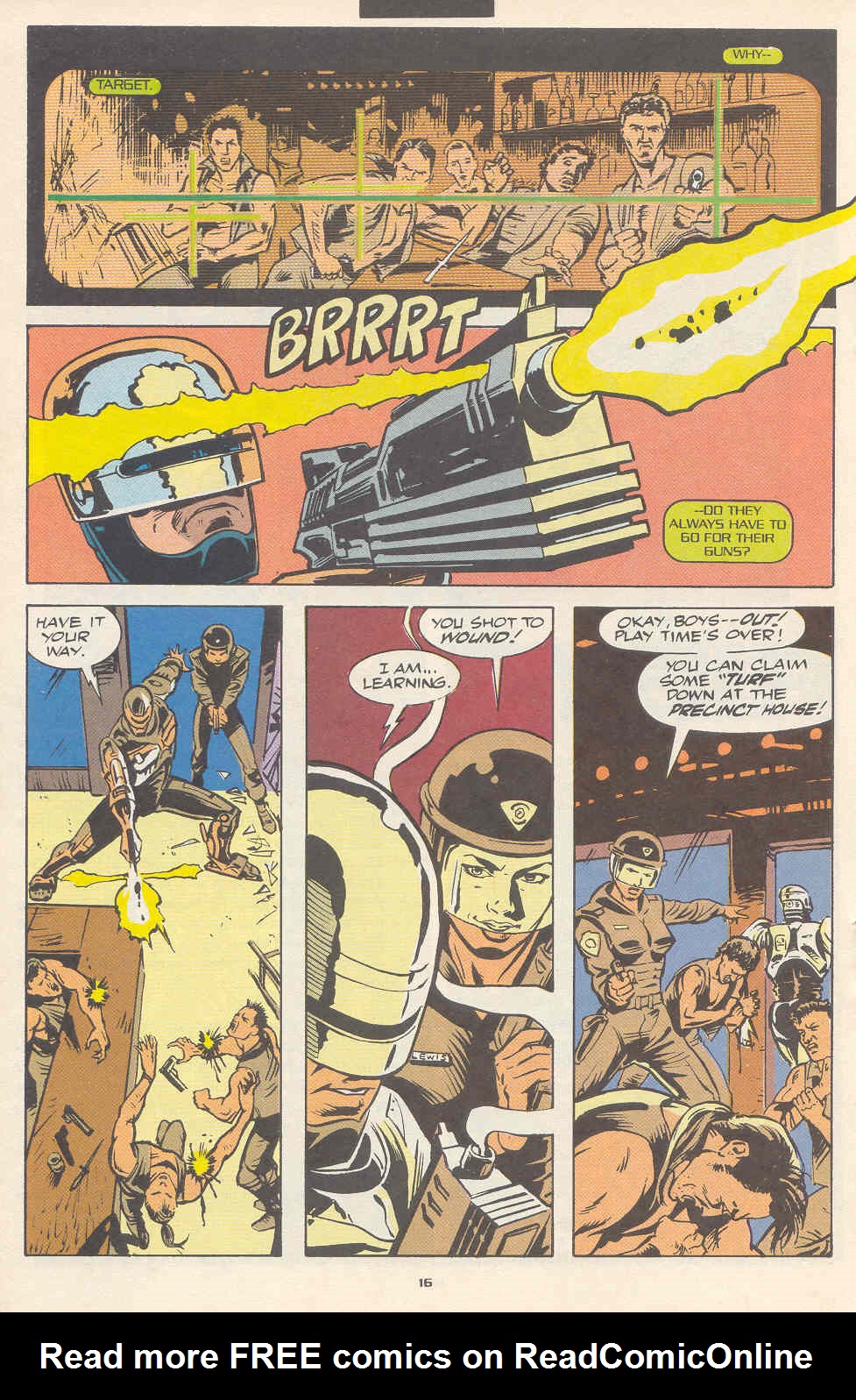 Read online Robocop (1990) comic -  Issue #18 - 12