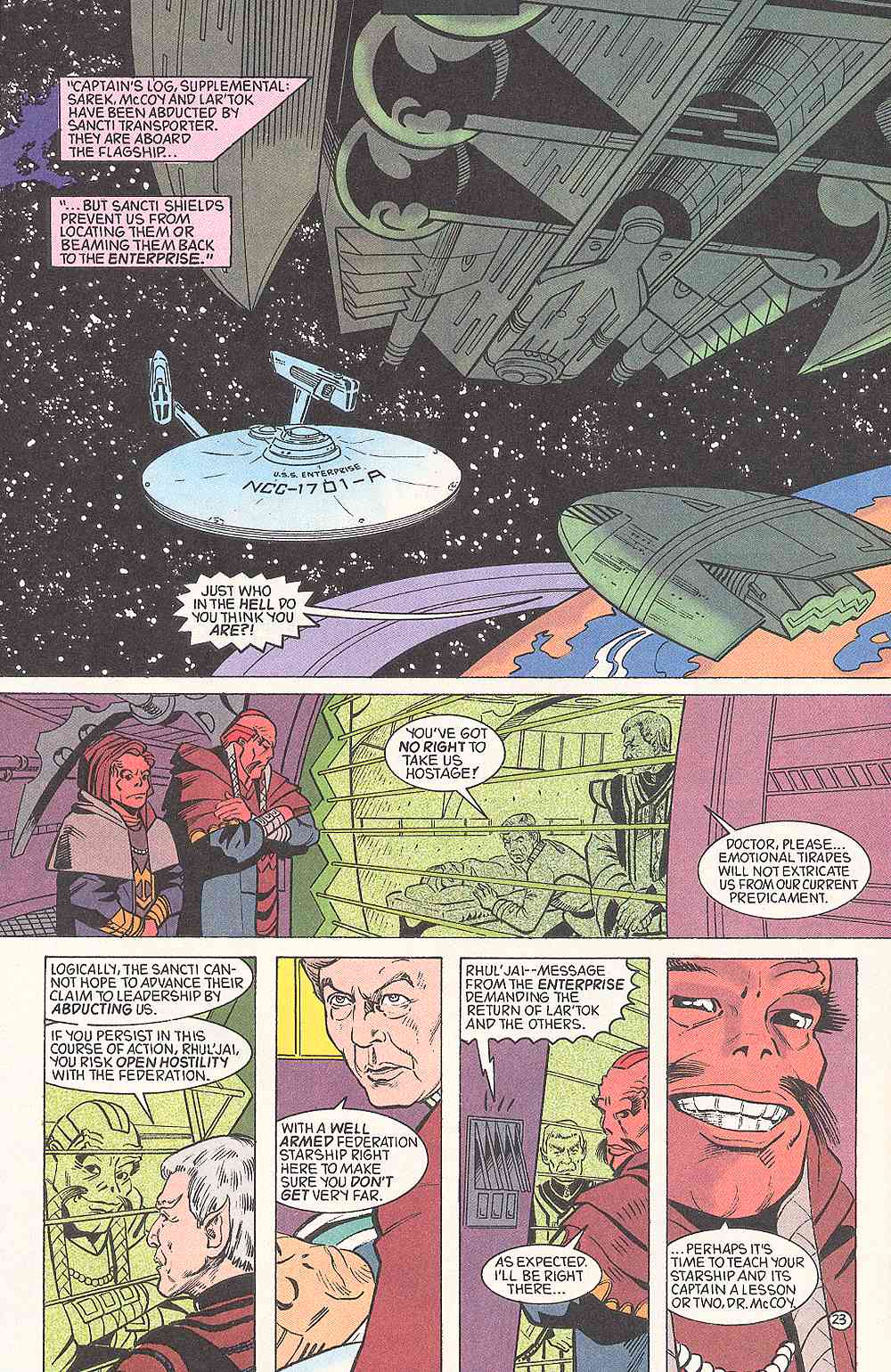 Read online Star Trek (1989) comic -  Issue # Annual 3 - 27