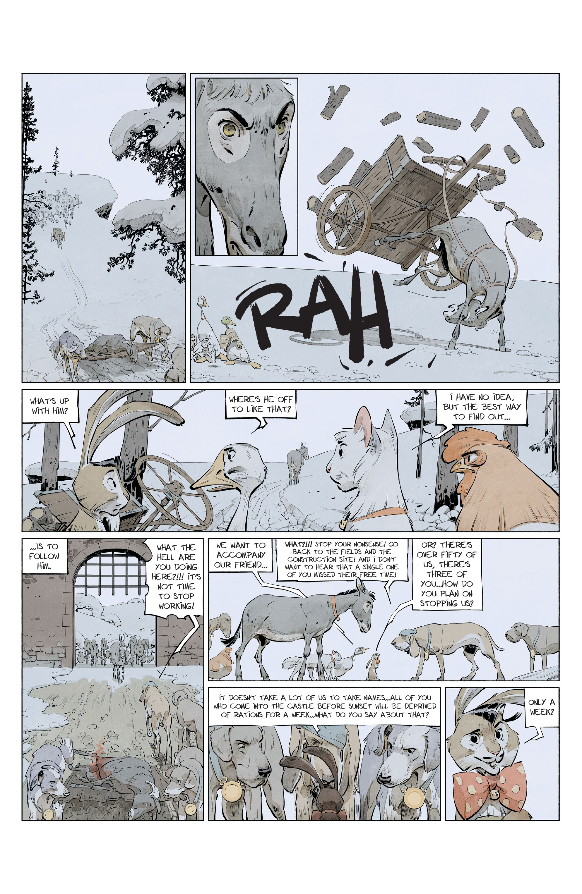 Read online Animal Castle comic -  Issue #5 - 10