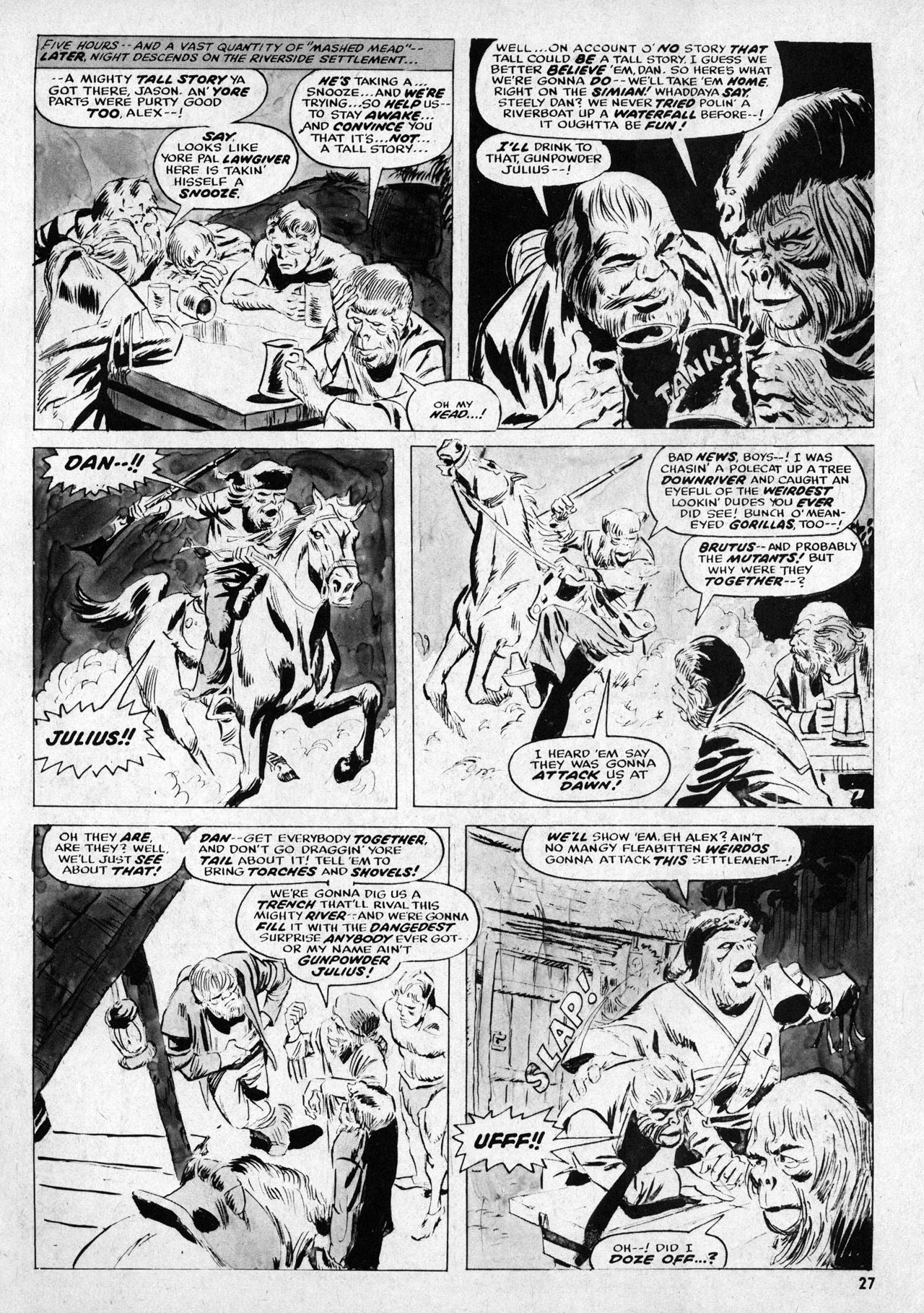 Read online Planet of the Apes comic -  Issue #4 - 26