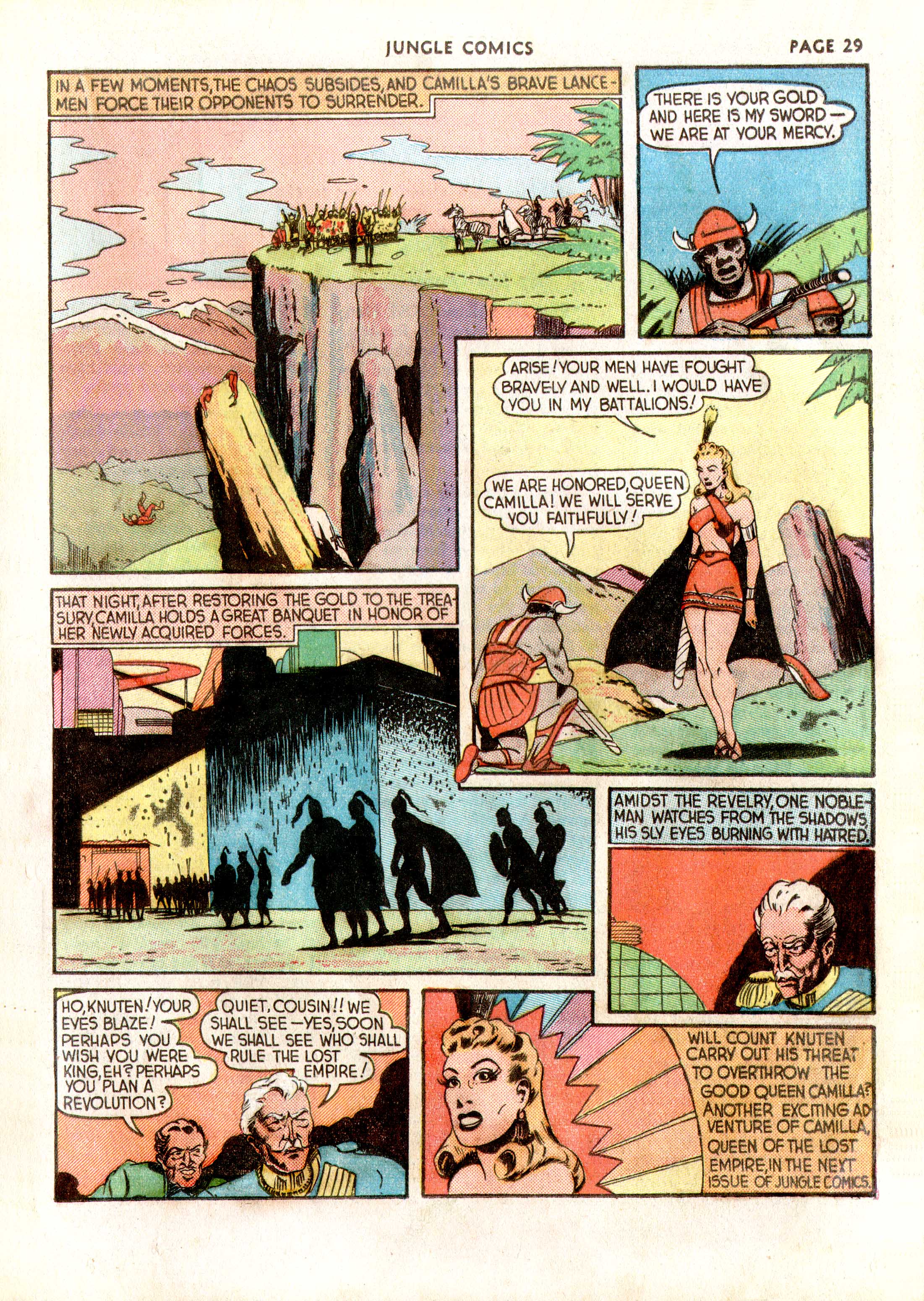 Read online Jungle Comics comic -  Issue #5 - 32